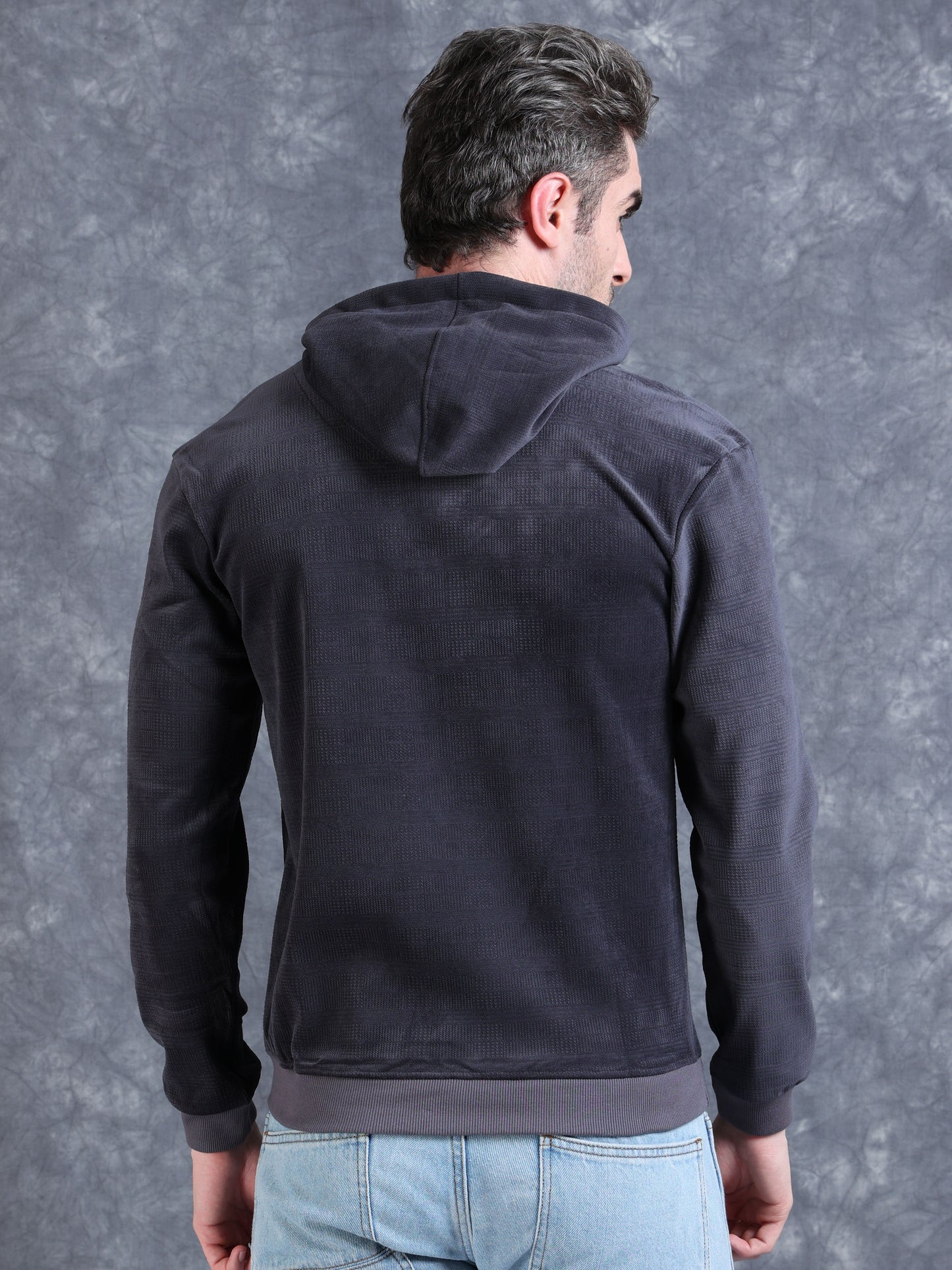 Grey Velvet Designer Hoodie 420 gsm fleece stretchable