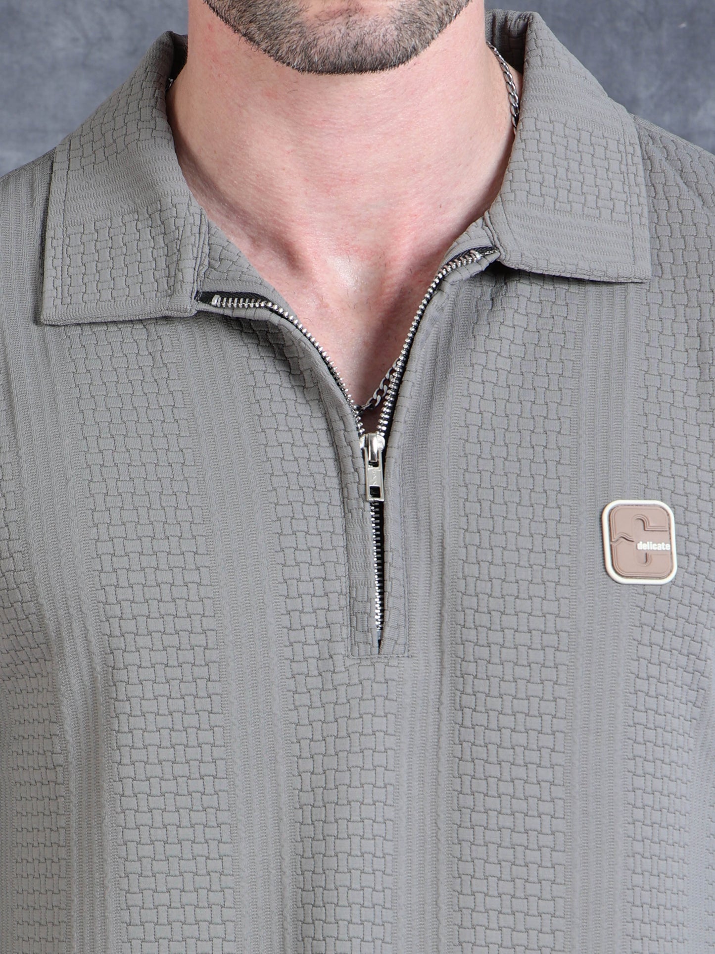 Imported Jumpers 320 gsm Sweat Shirt - Light Grey fully stretch