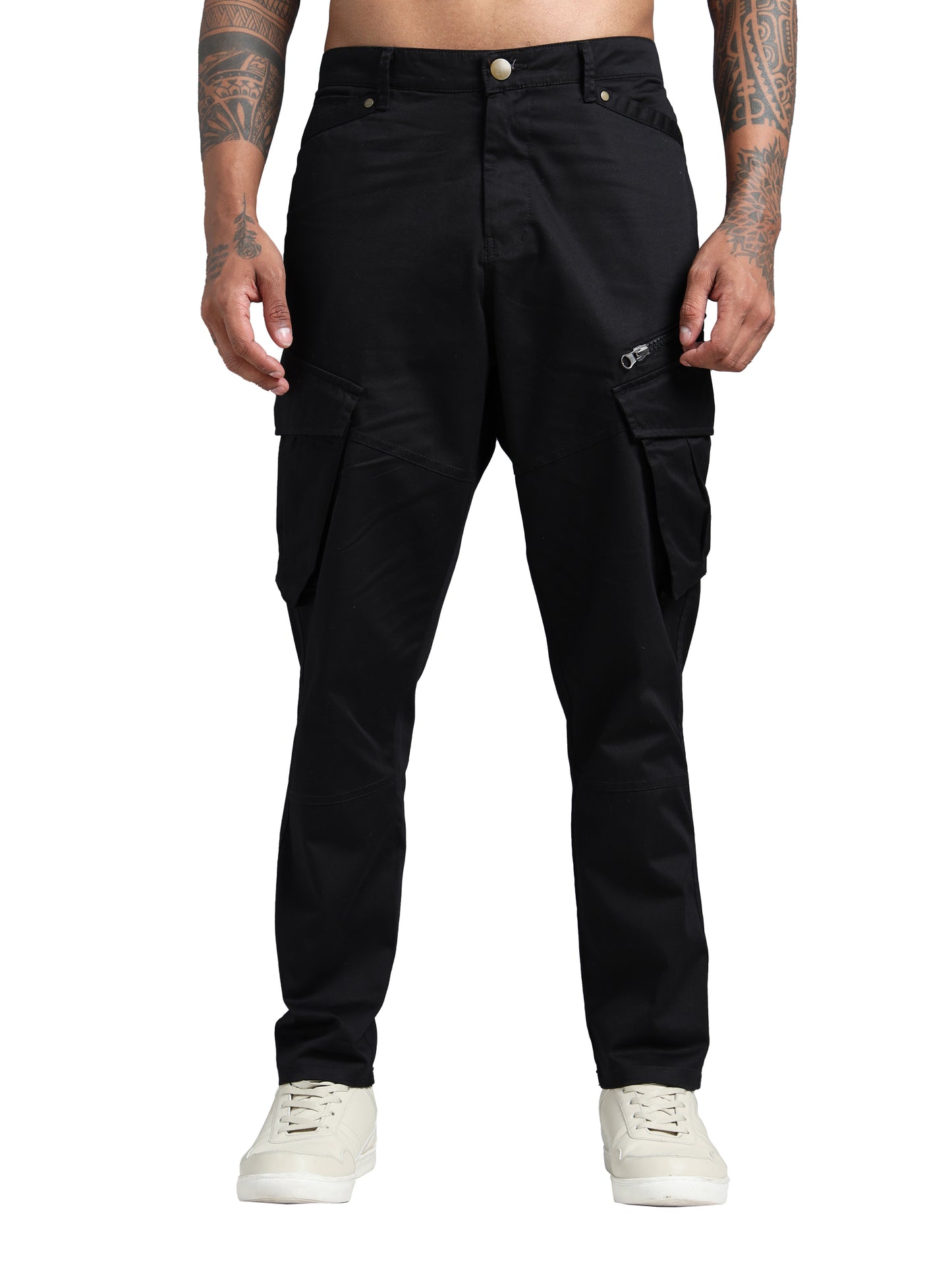 ProFit Thigh-Pocket Cargo Pant - Black