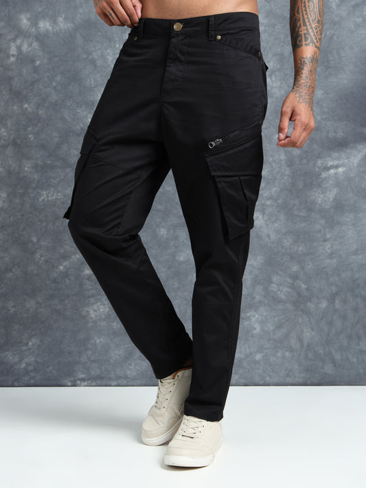 ProFit Thigh-Pocket Cargo Pant - Black