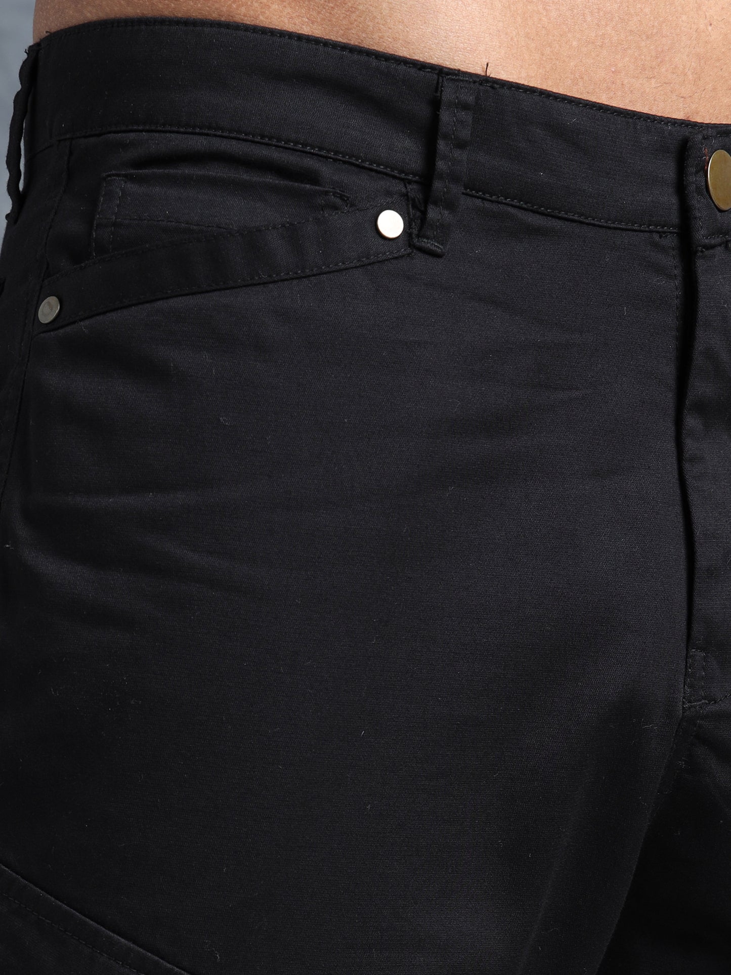 ProFit Thigh-Pocket Cargo Pant - Black