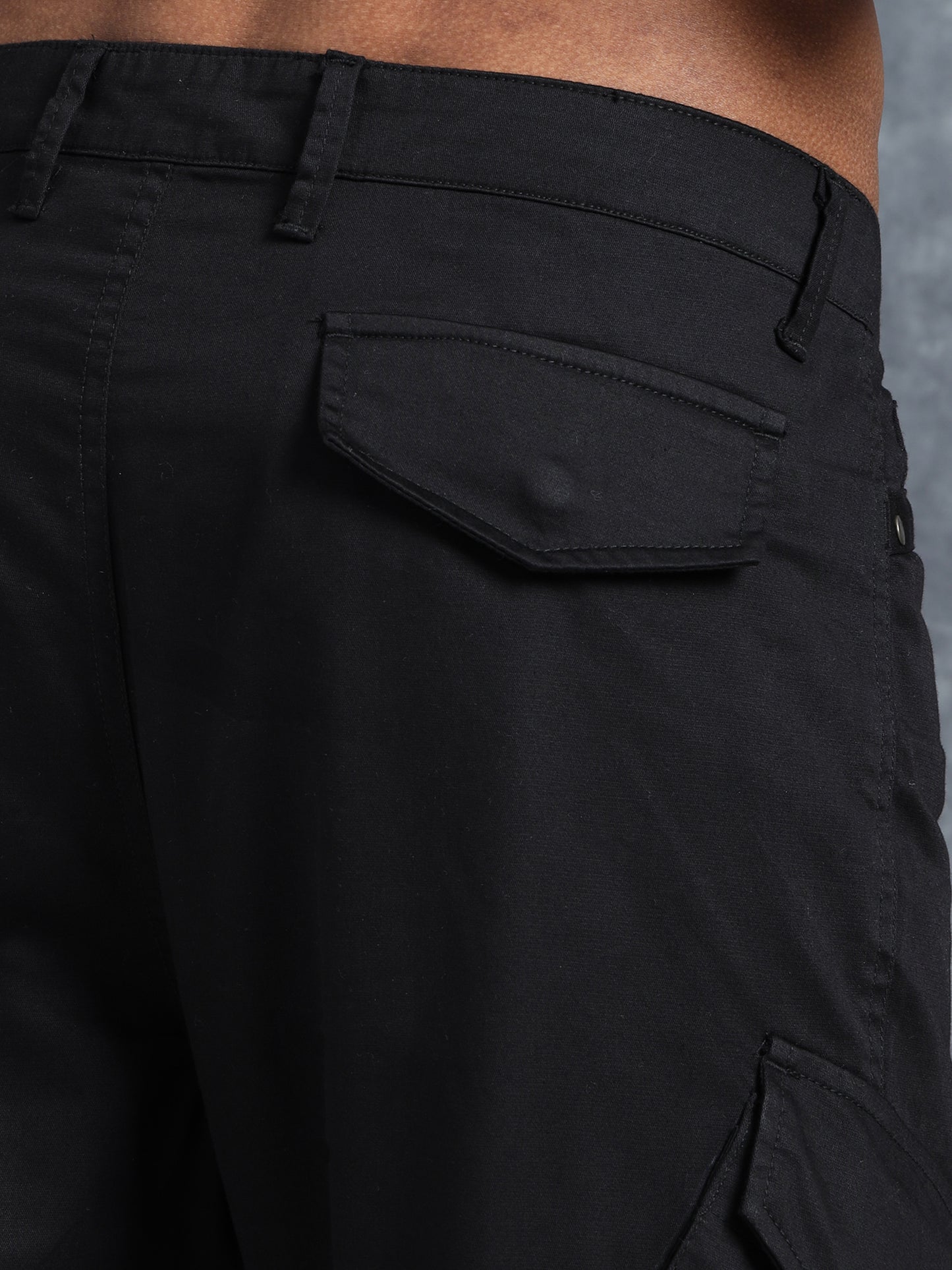ProFit Thigh-Pocket Cargo Pant - Black