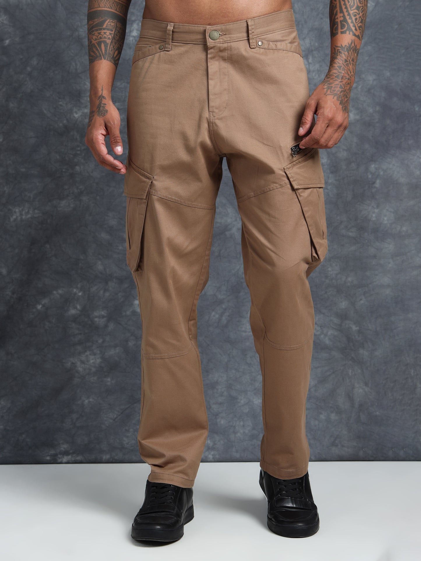 ProFit Thigh-Pocket Cargo Pant - Khaki