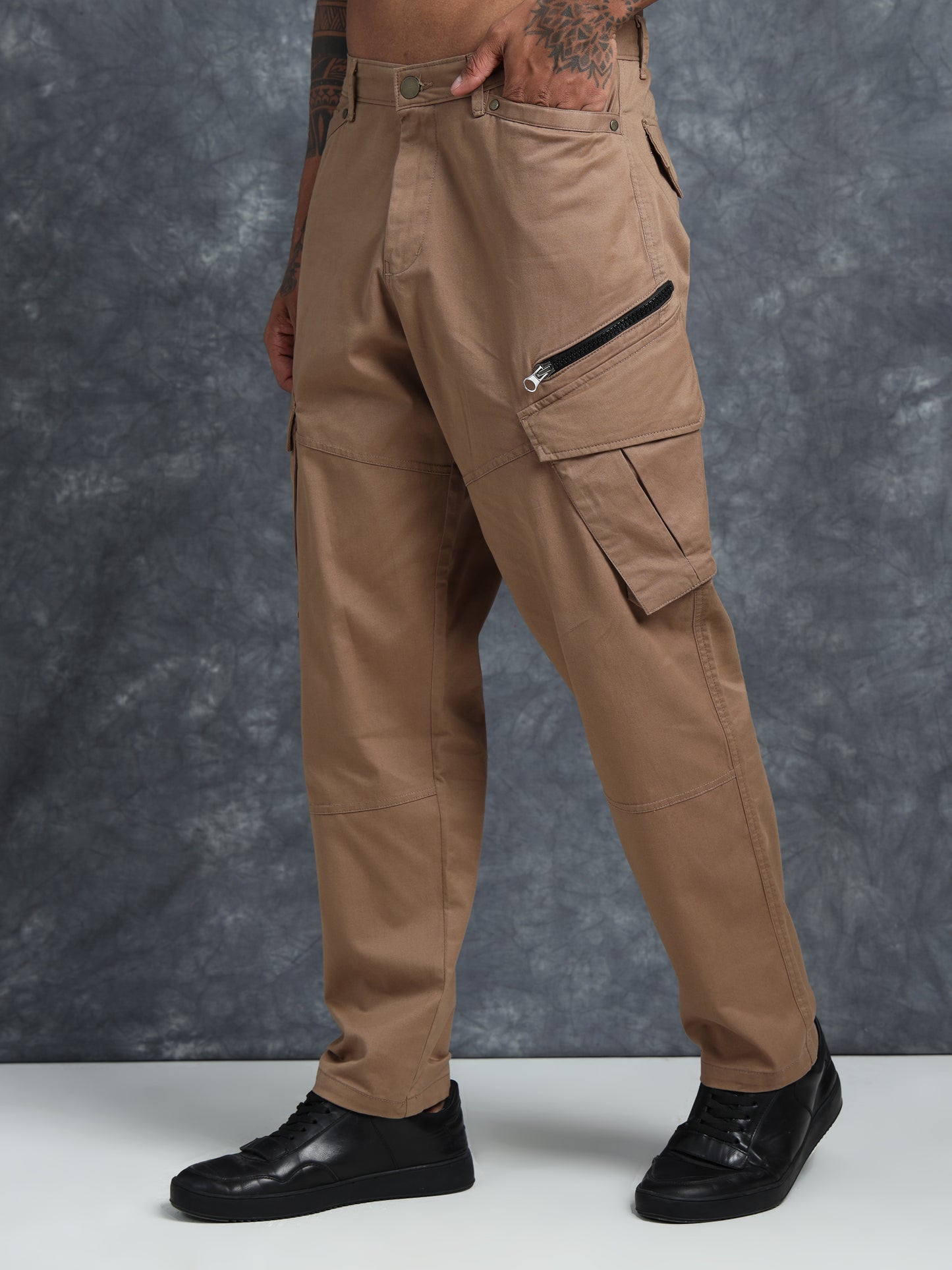 ProFit Thigh-Pocket Cargo Pant - Khaki