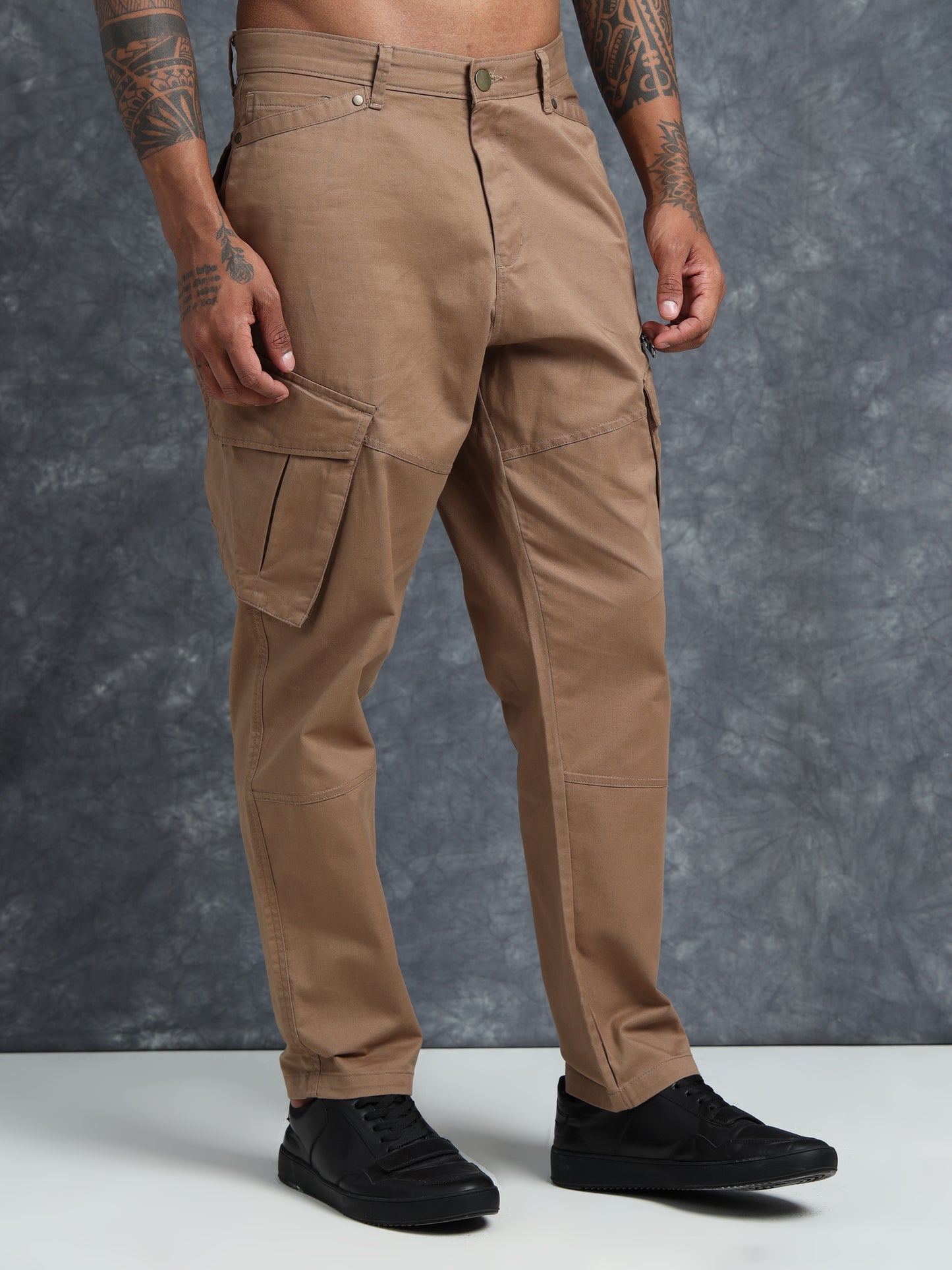 ProFit Thigh-Pocket Cargo Pant - Khaki
