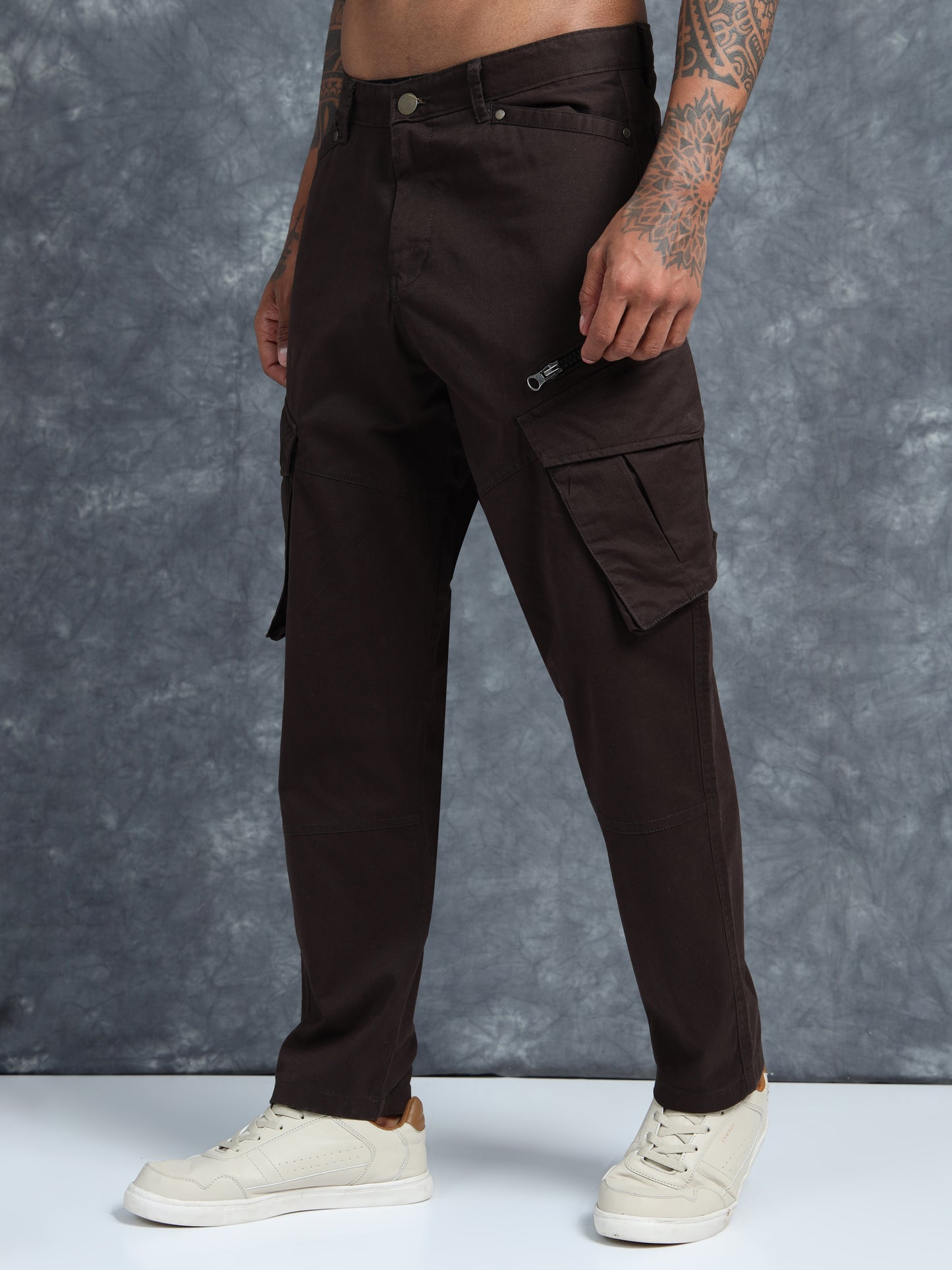 ProFit Thigh-Pocket Cargo Pant - Brown