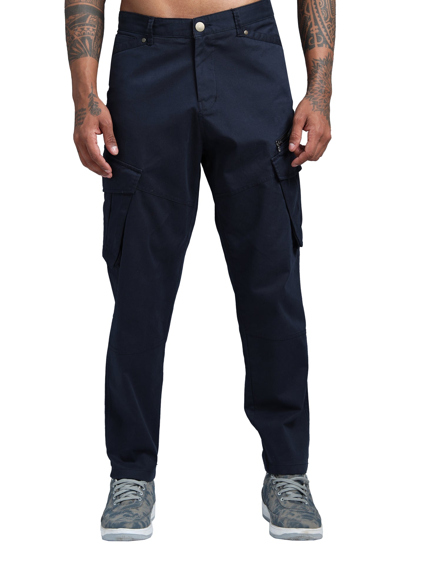 ProFit Thigh-Pocket Cargo Pant - Navy