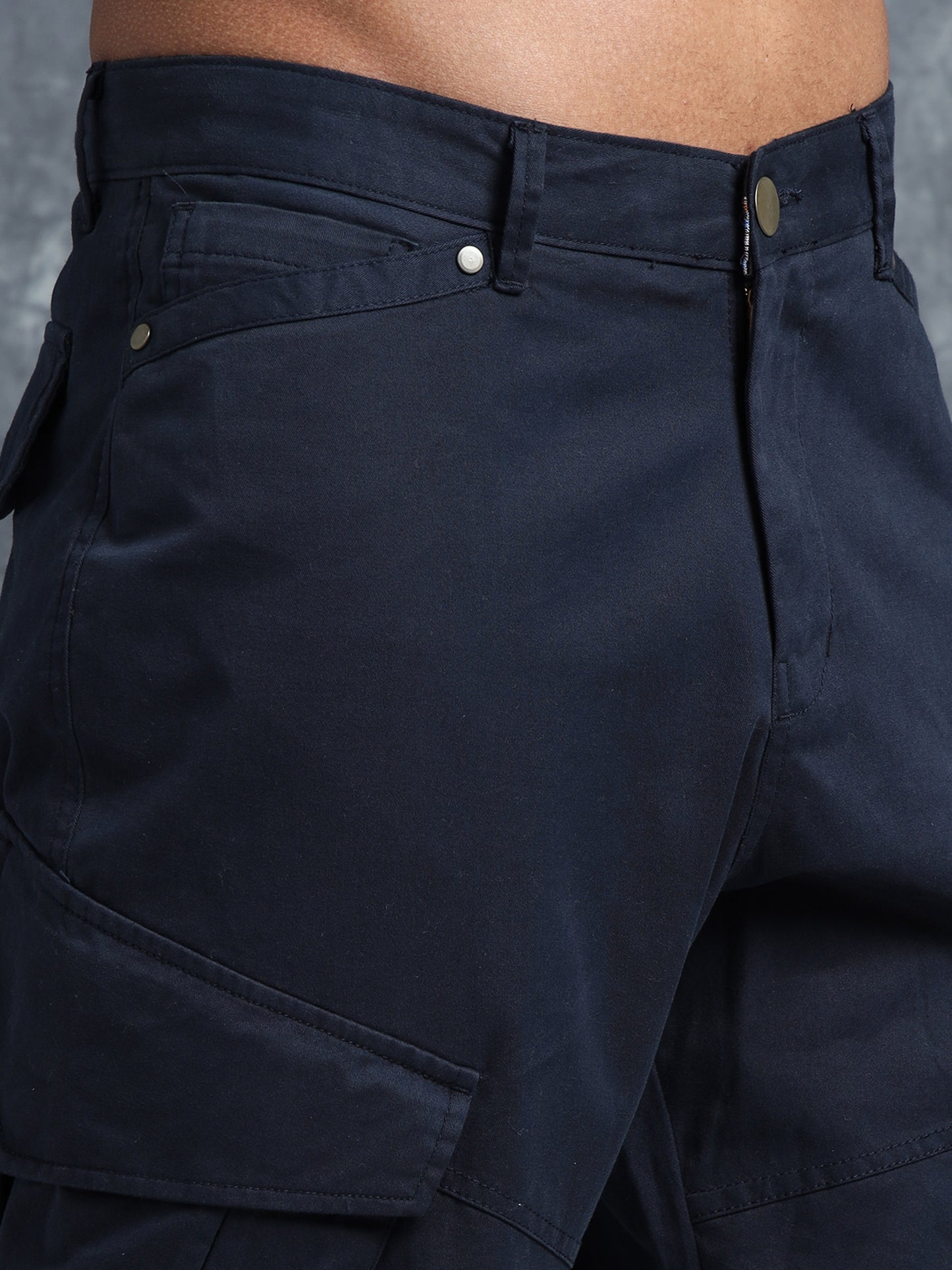 ProFit Thigh-Pocket Cargo Pant - Navy