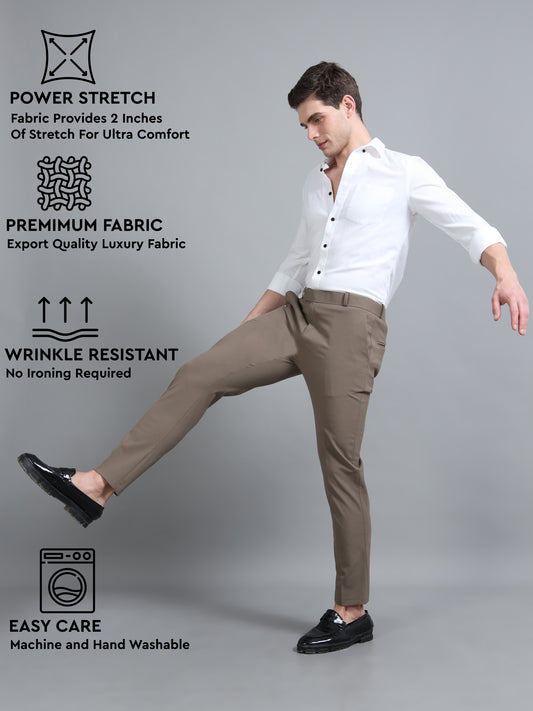Mid brown Power Stretch pant