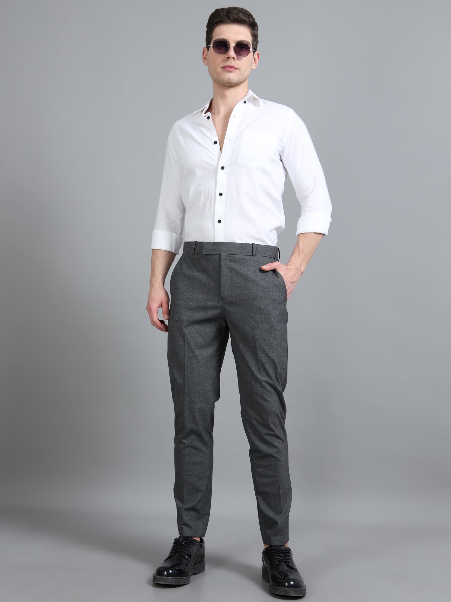Melange Grey Power Stretch pant