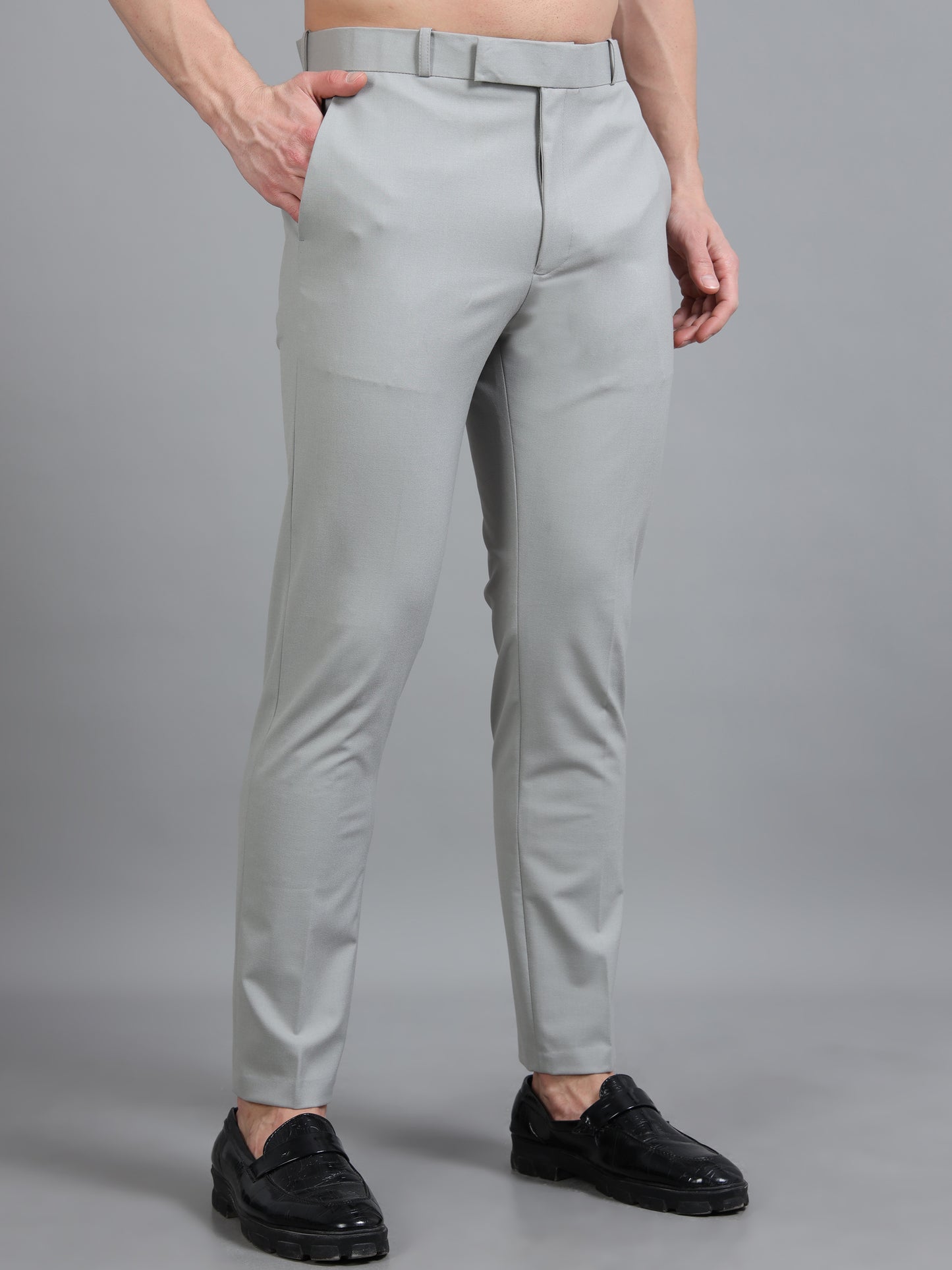 Mature  Grey Power Stretch pant