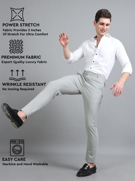 Mature  Grey Power Stretch pant