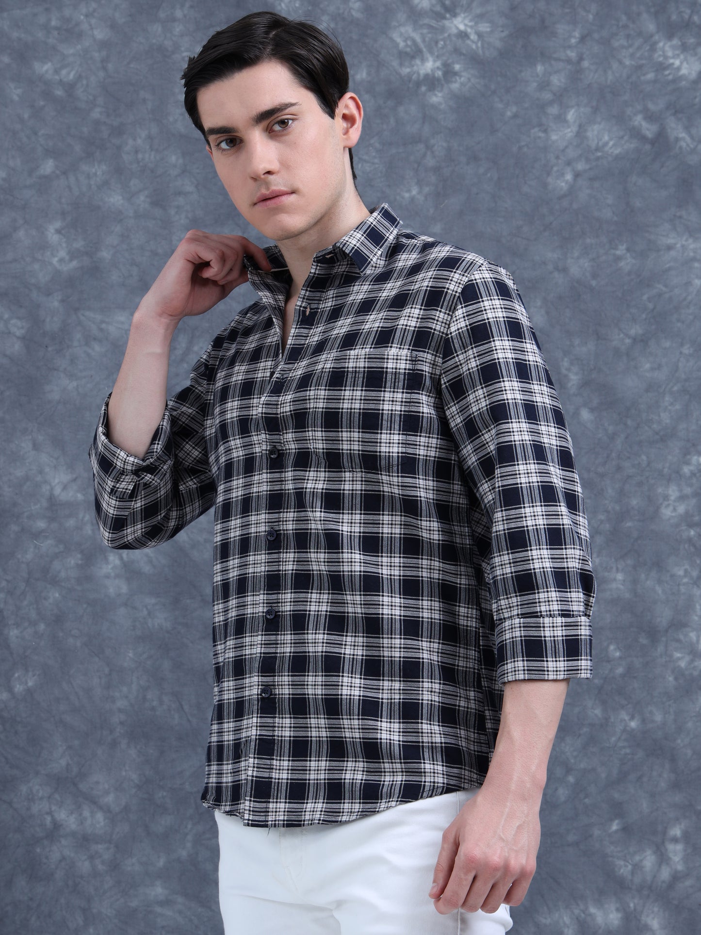 Black And White Checkered shirt