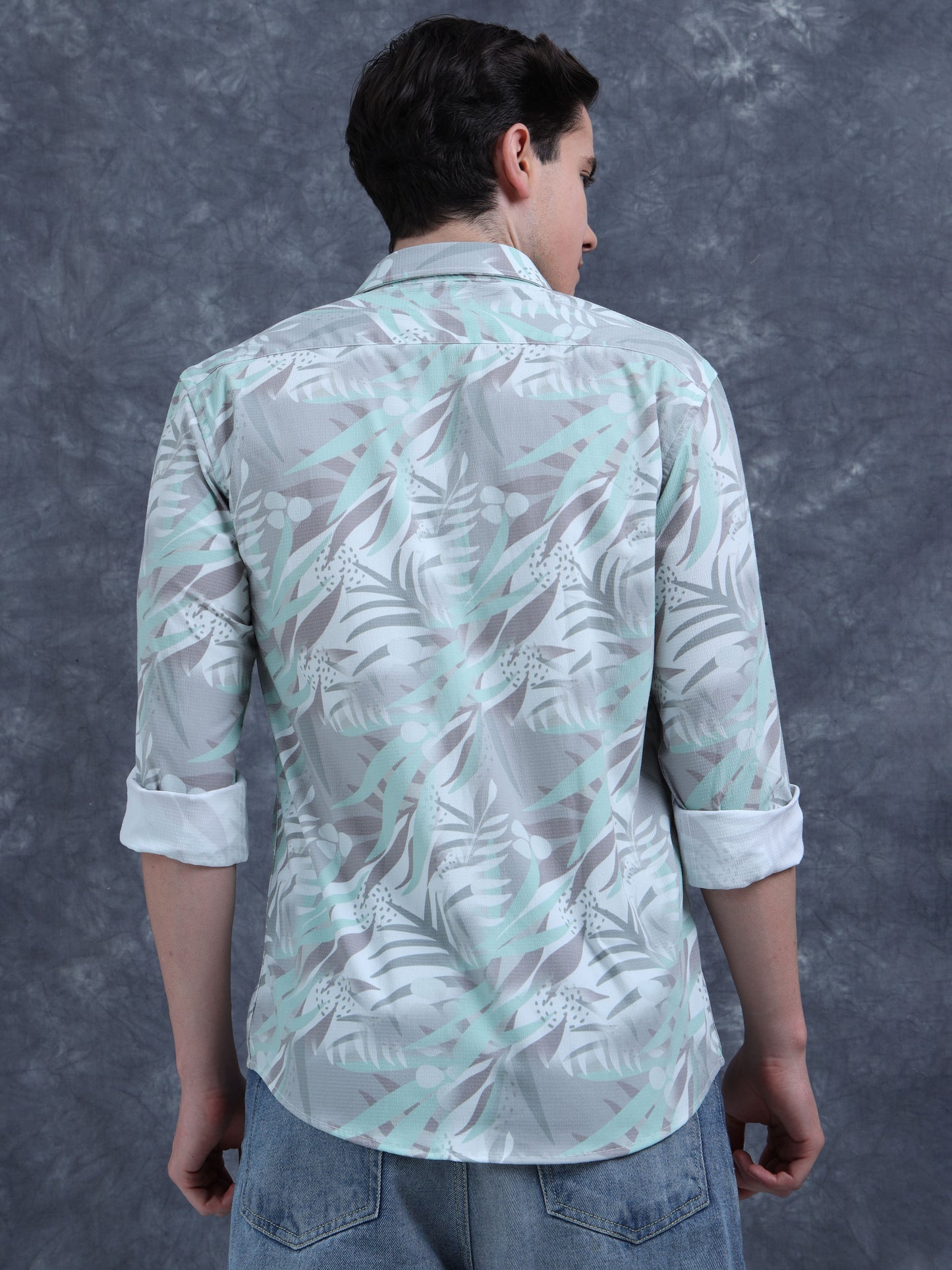 Multi Color Floral Printed Shirt