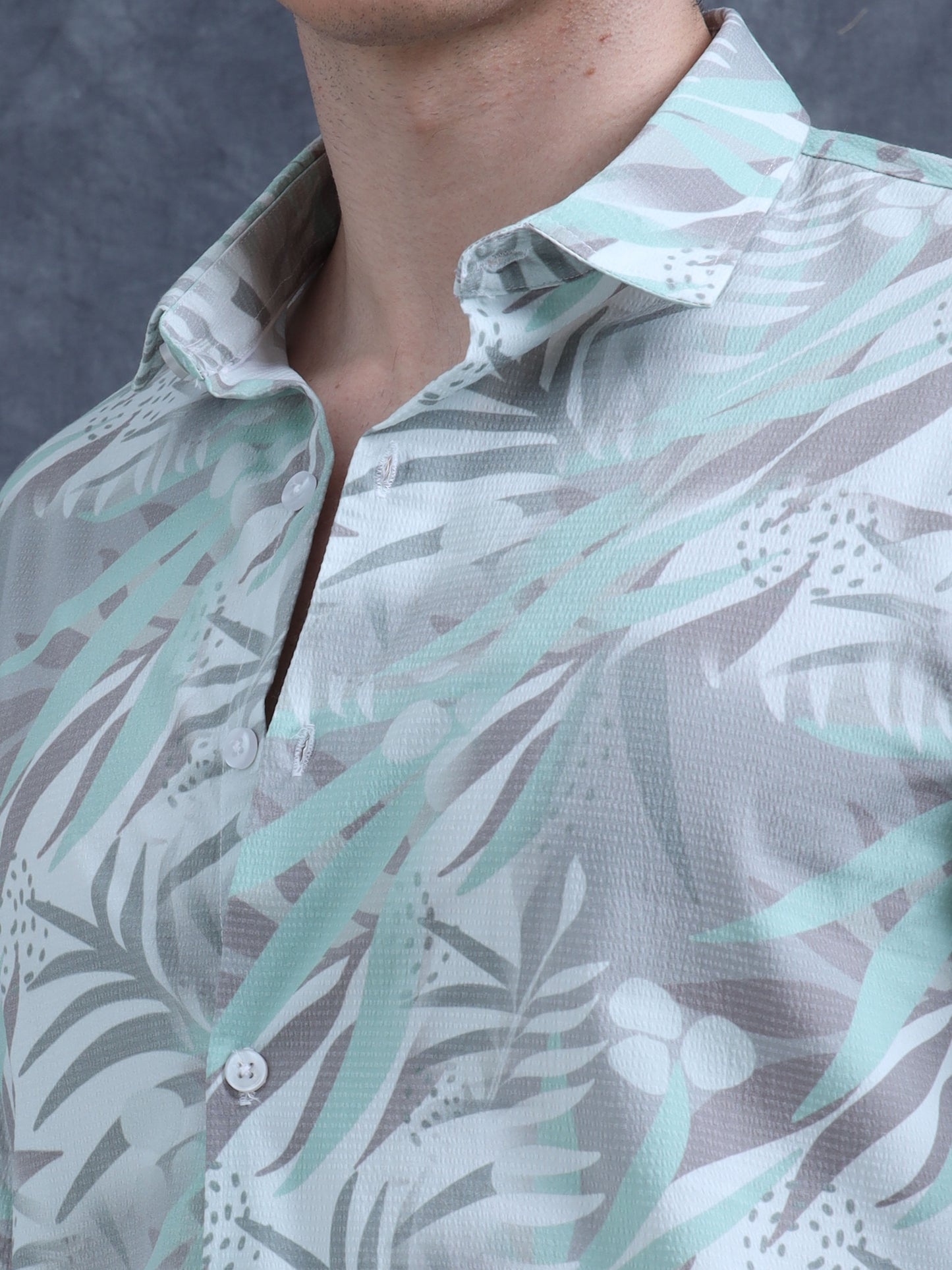 Multi Color Floral Printed Shirt