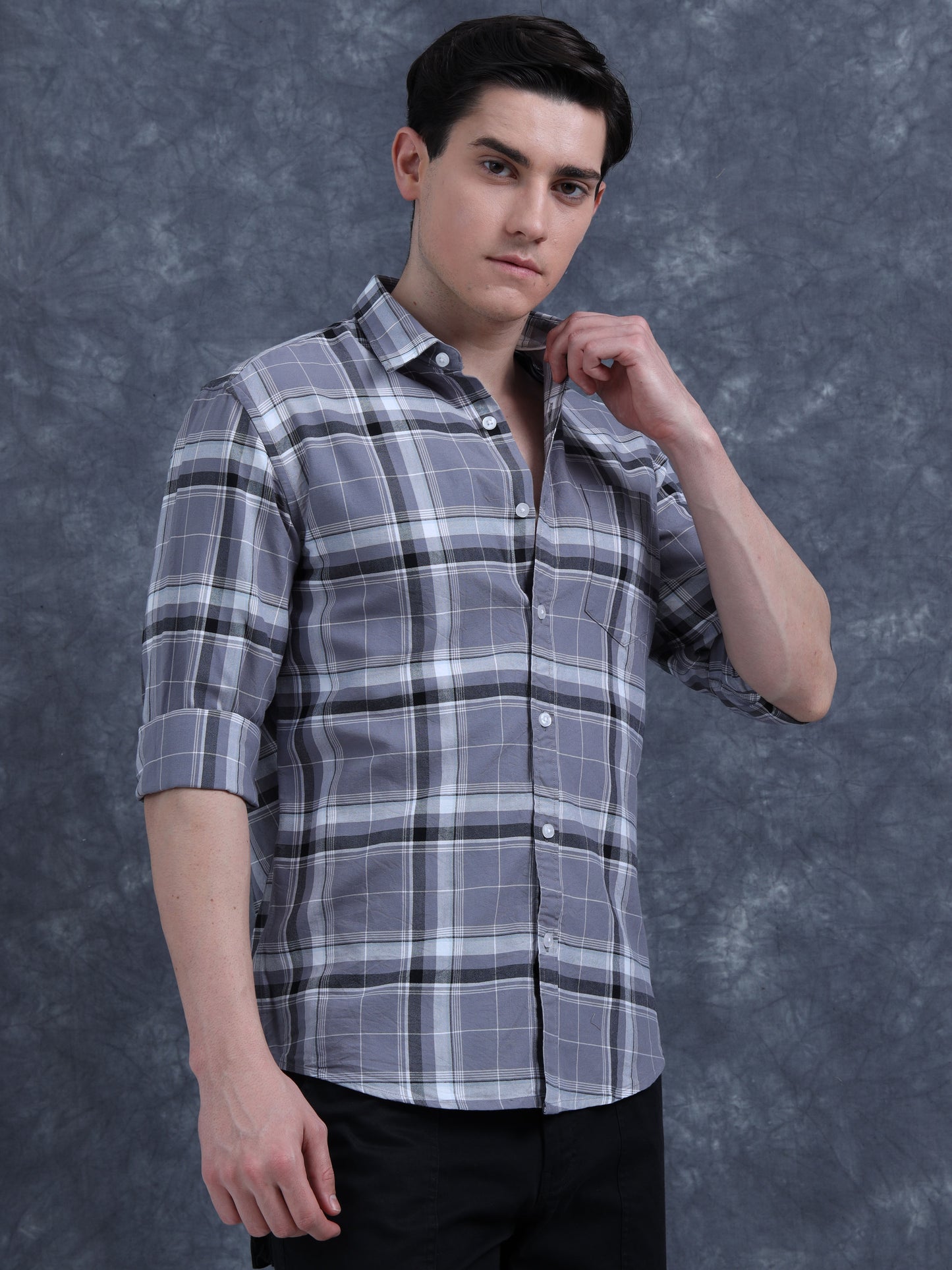 Multi Color Checks  Shirt