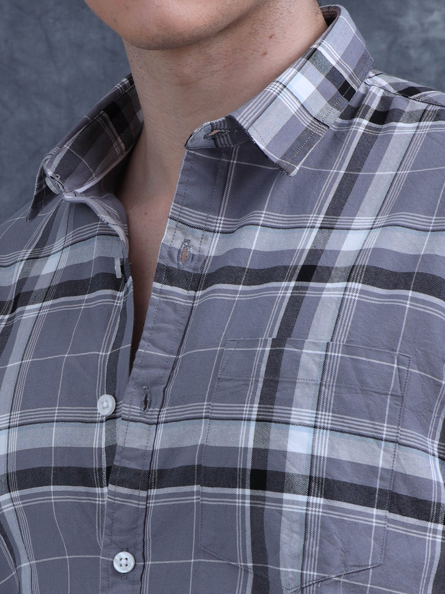 Multi Color Checks  Shirt