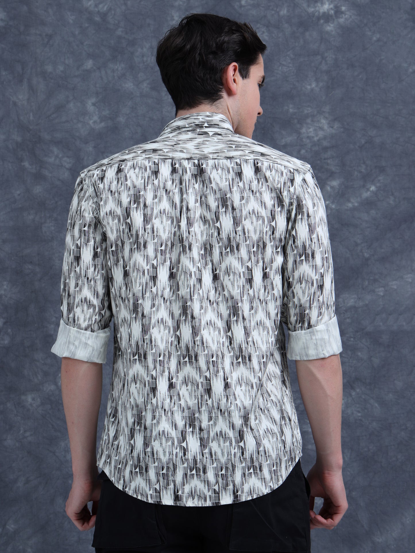 Black Digital Printed Shirt