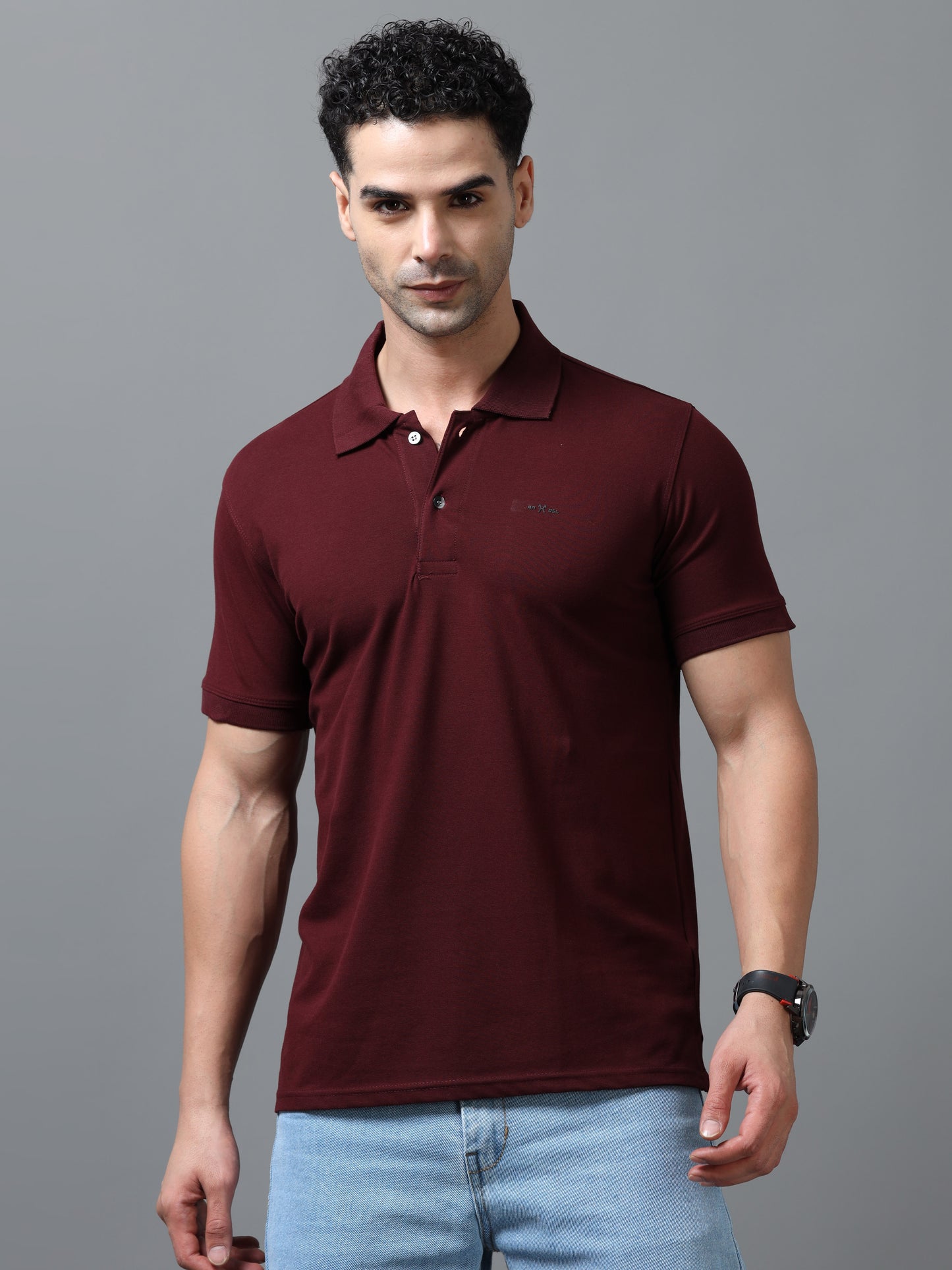 Imported Collar Polo Neck