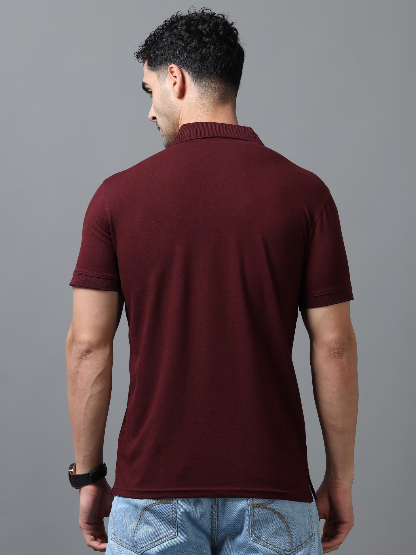 Imported Collar Polo Neck