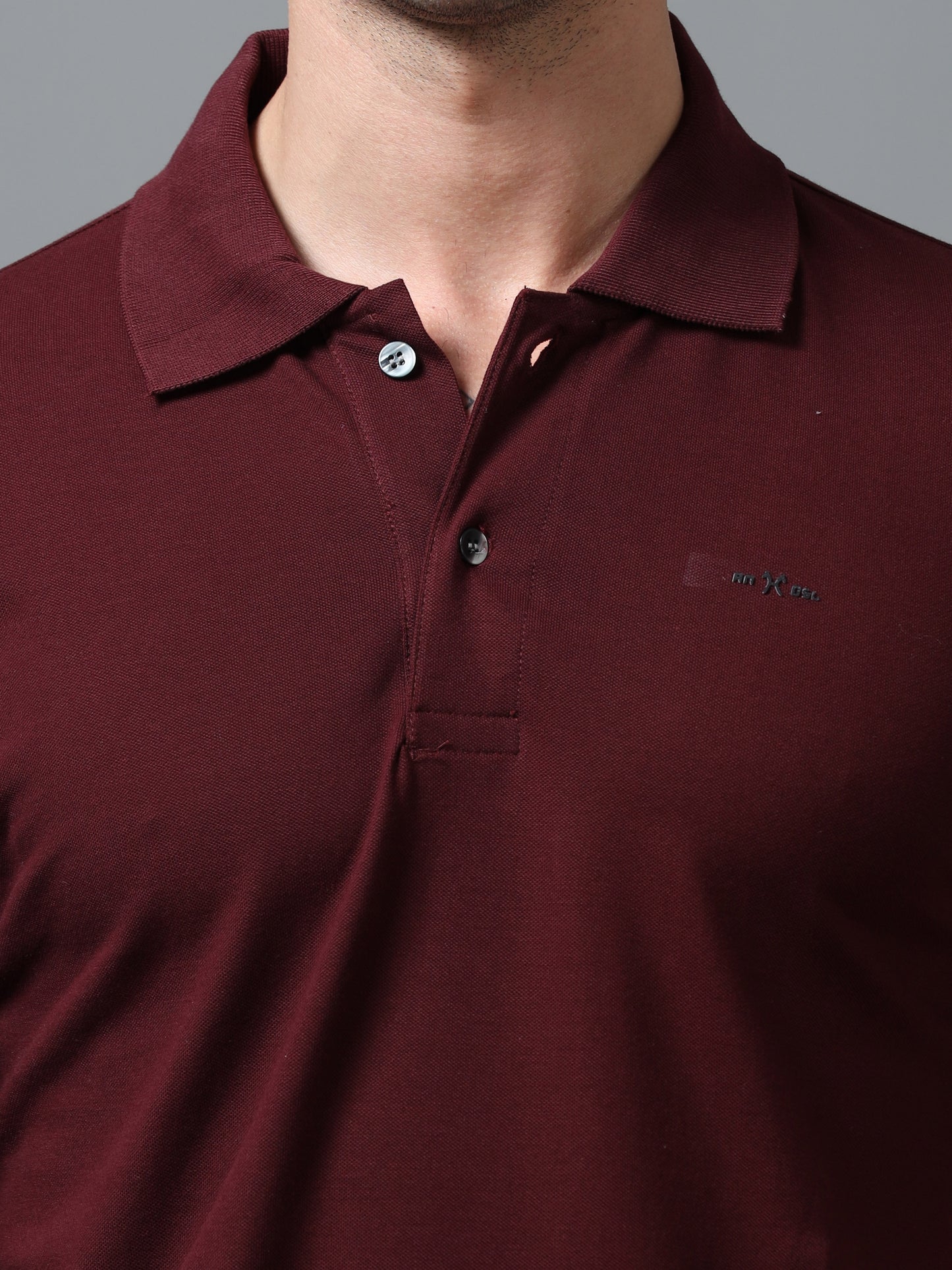 Imported Collar Polo Neck
