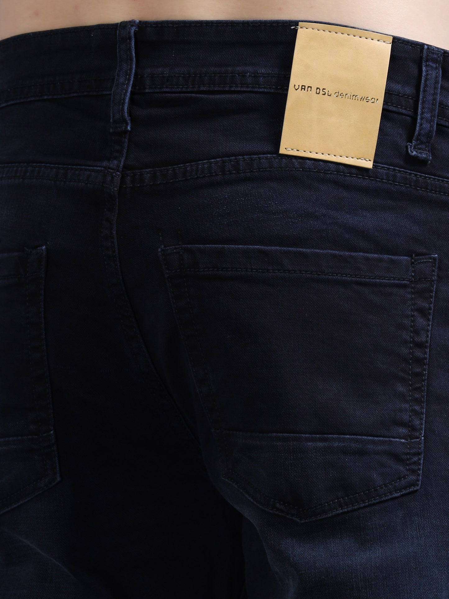 Bluish Relaxed Fit Denim Jeans