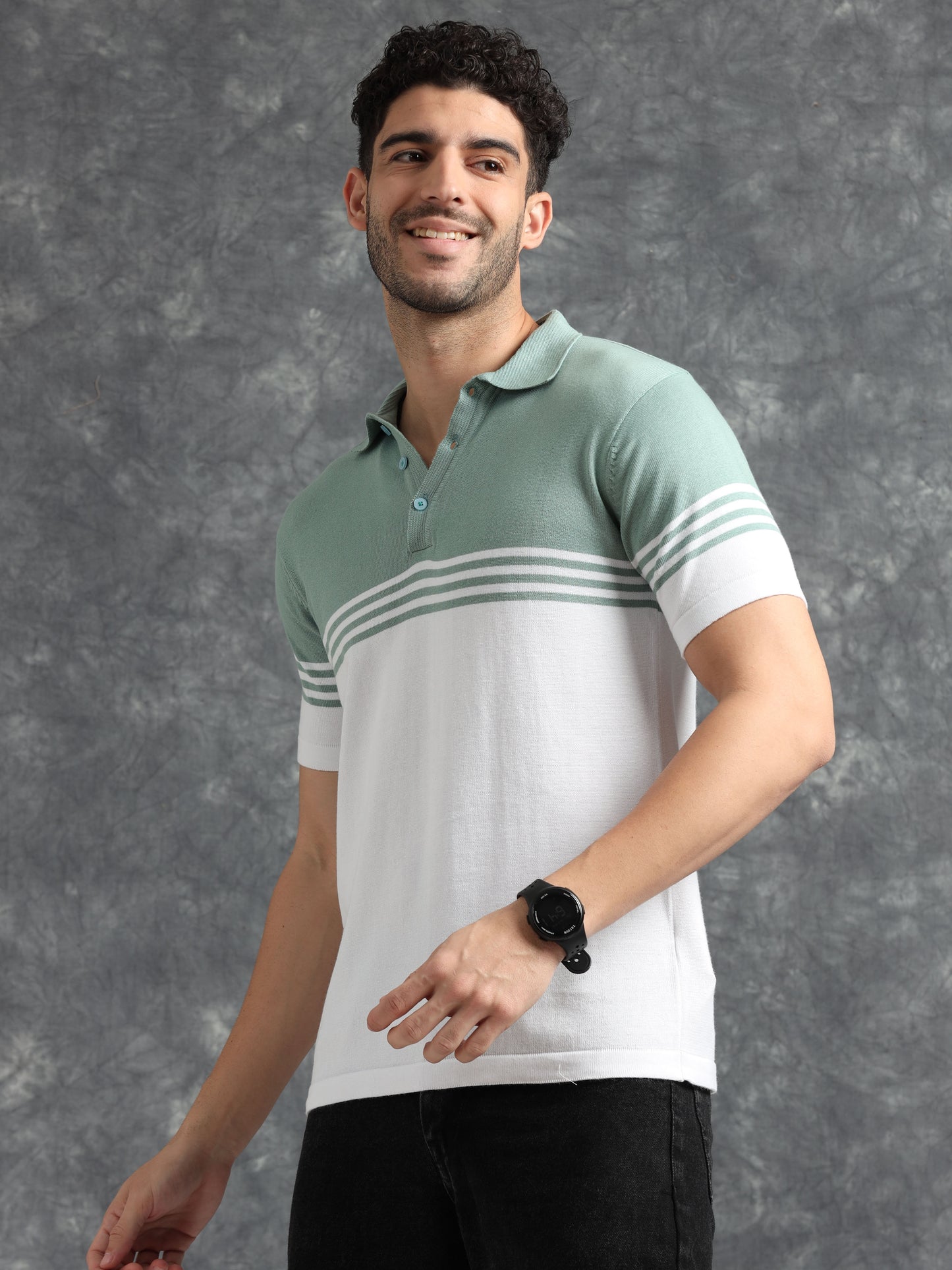 Classic Polo Tee - Pistachio