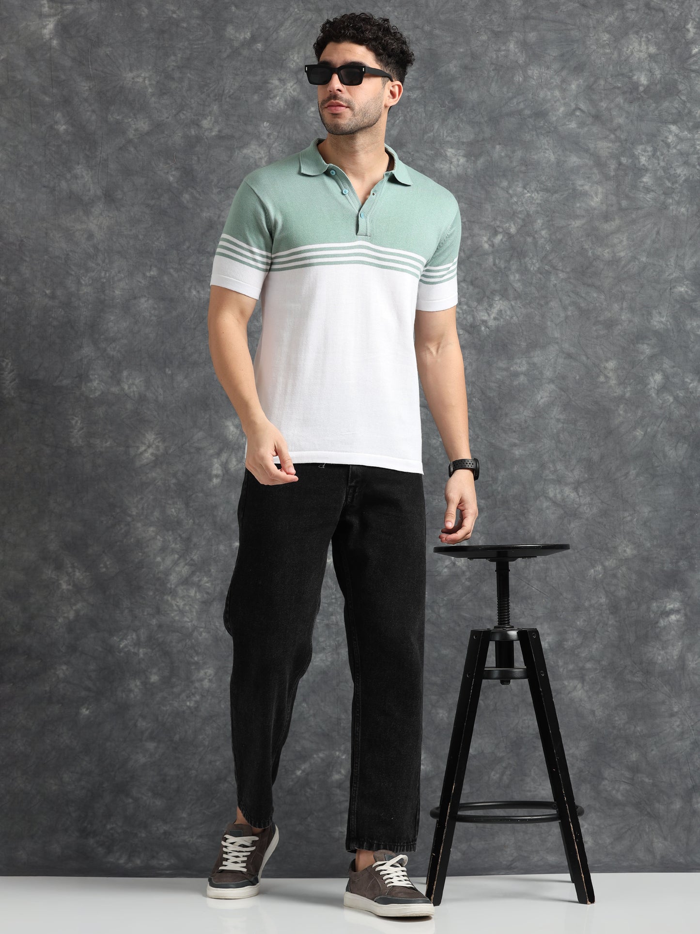 Classic Polo Tee - Pistachio