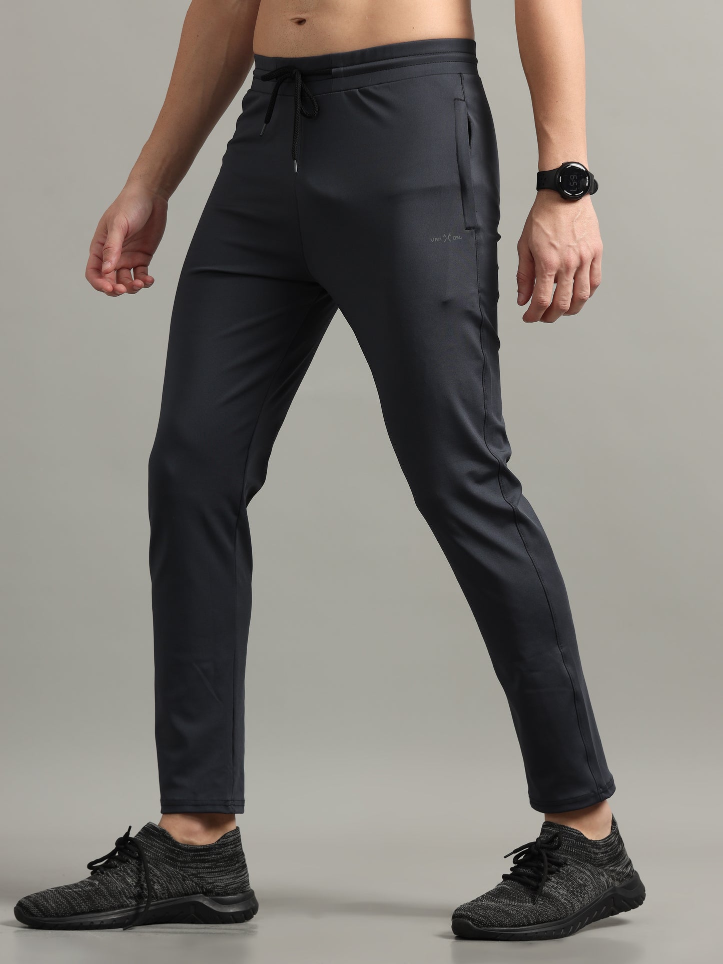 Blue 4 Way Lycra TrackPant