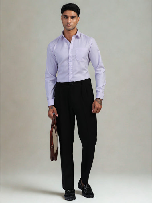 LIGHT Lavender Giza Formal shirts