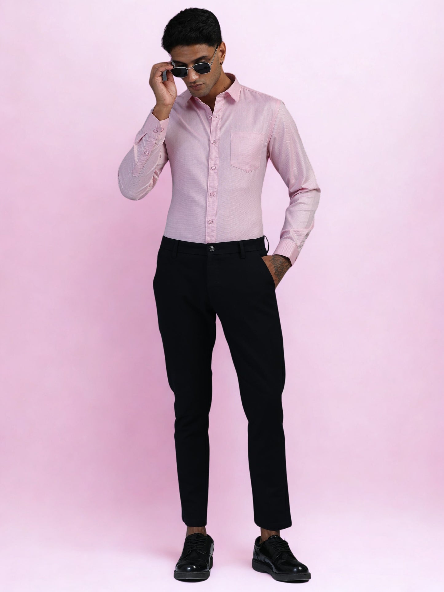 PEACH Giza Formal shirts