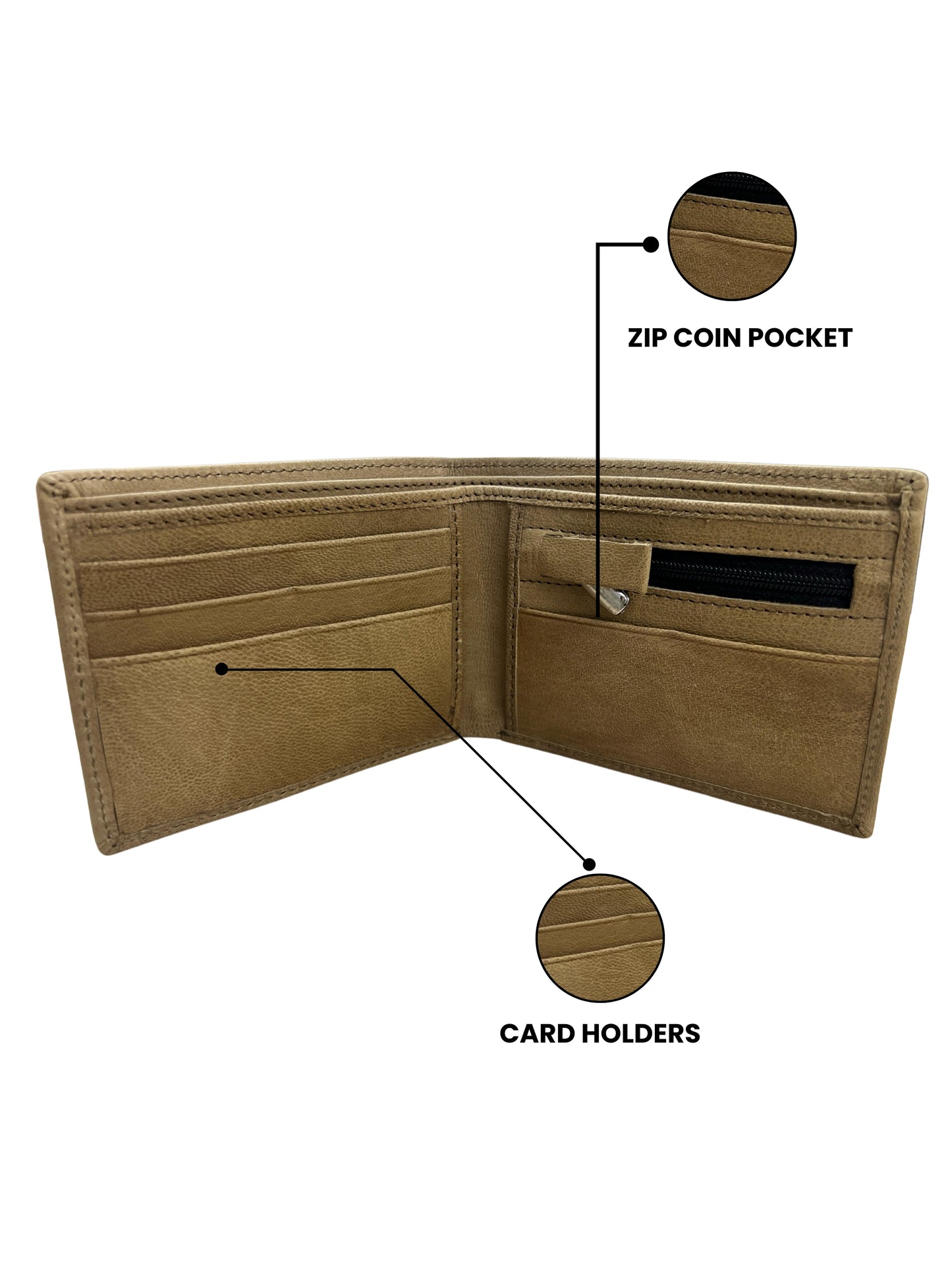 Khaki Classic Wallet