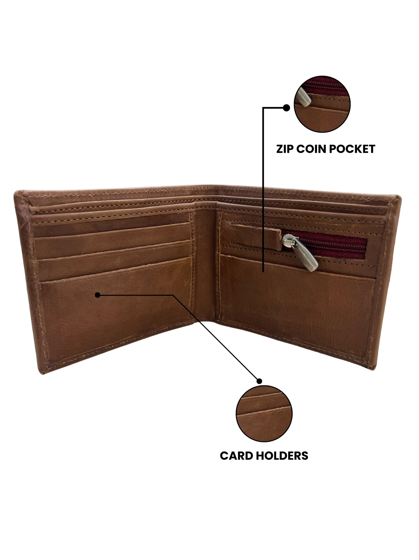 Lightbrown Classic Wallet