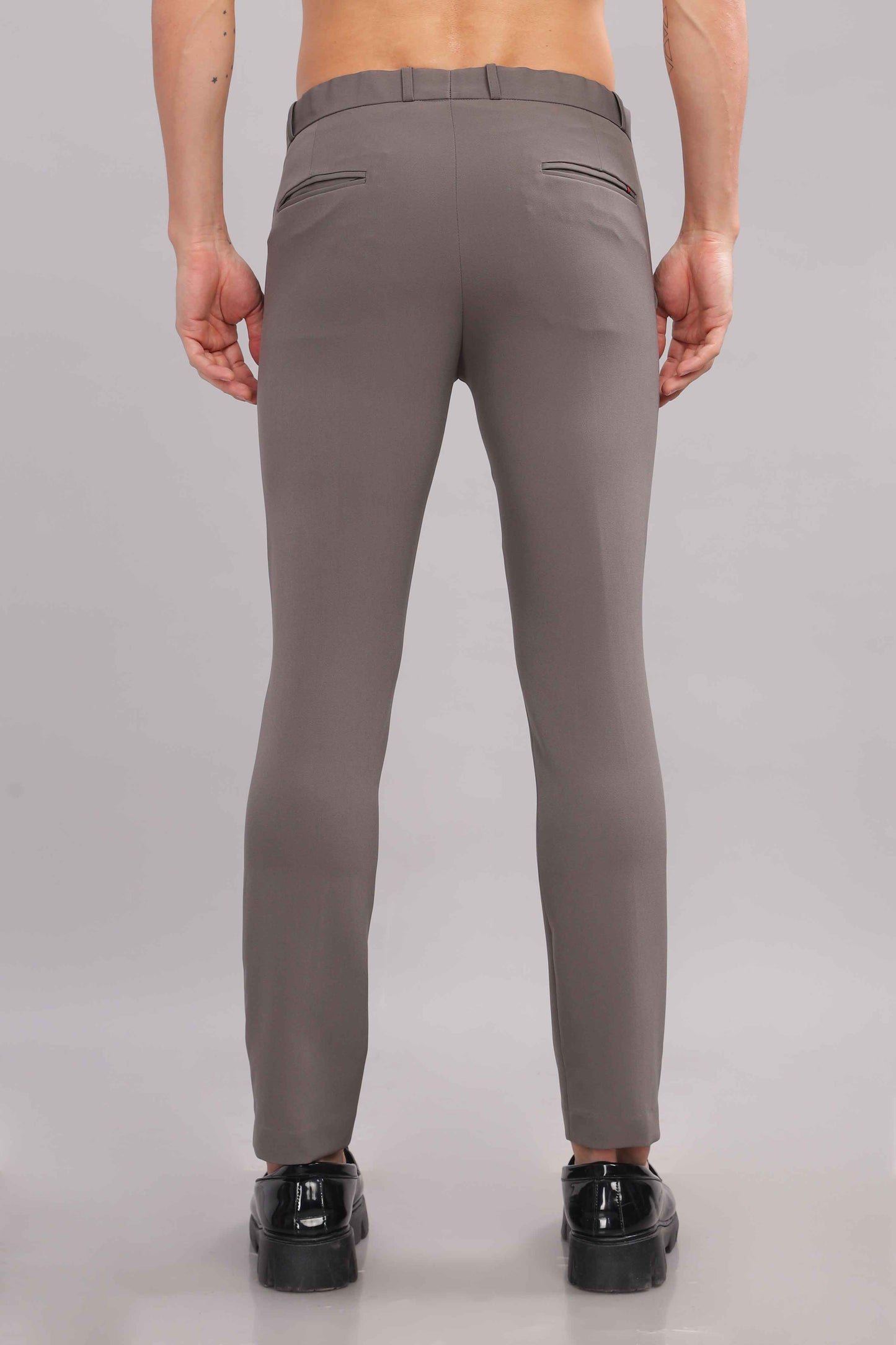 Stone Flexi Waist Trouser