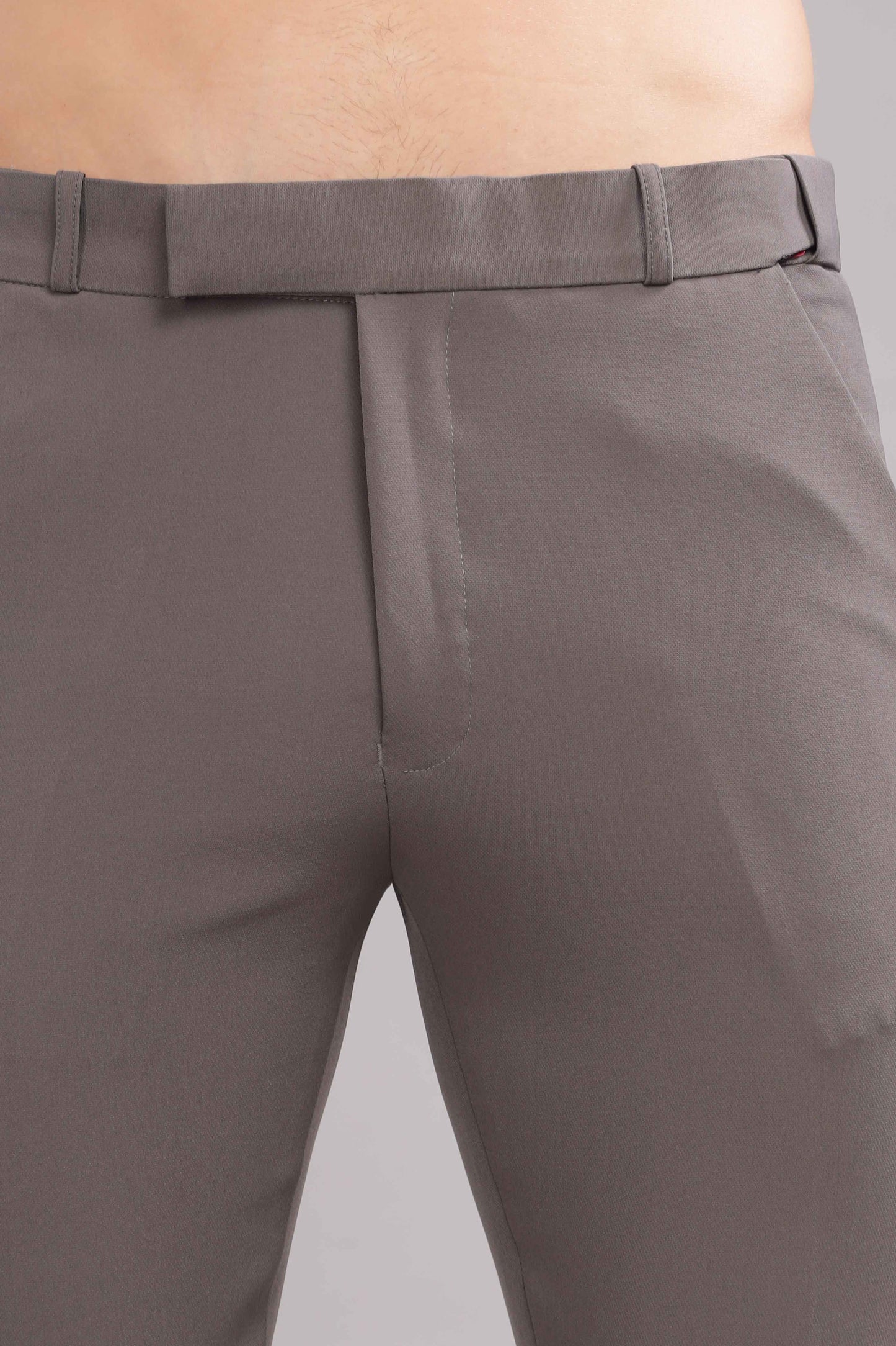 Stone Flexi Waist Trouser