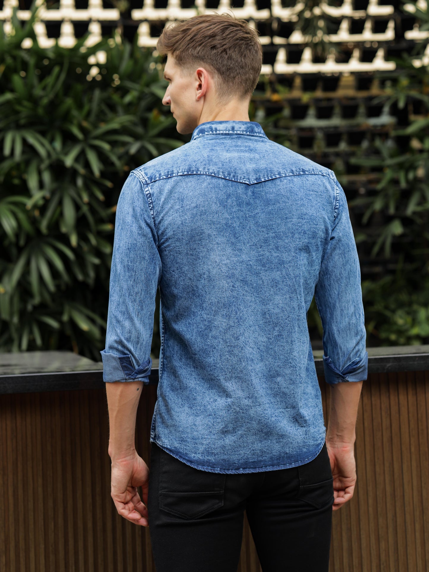 Double Pocket Denim Shirt