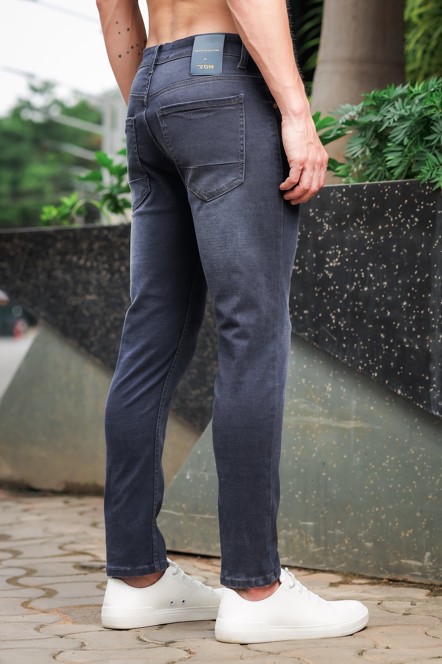 Peached Knitted Denim