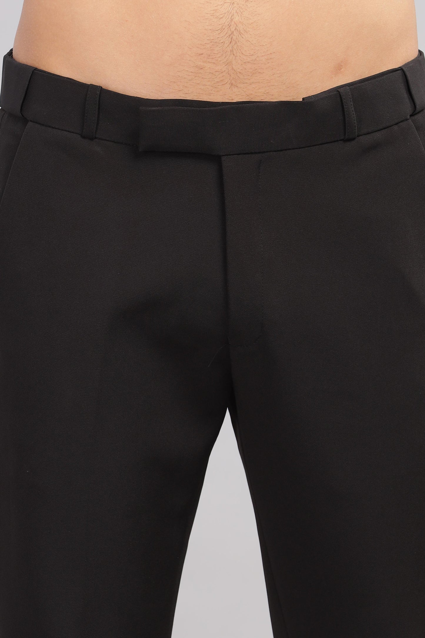 Black Flexi Waist Trouser
