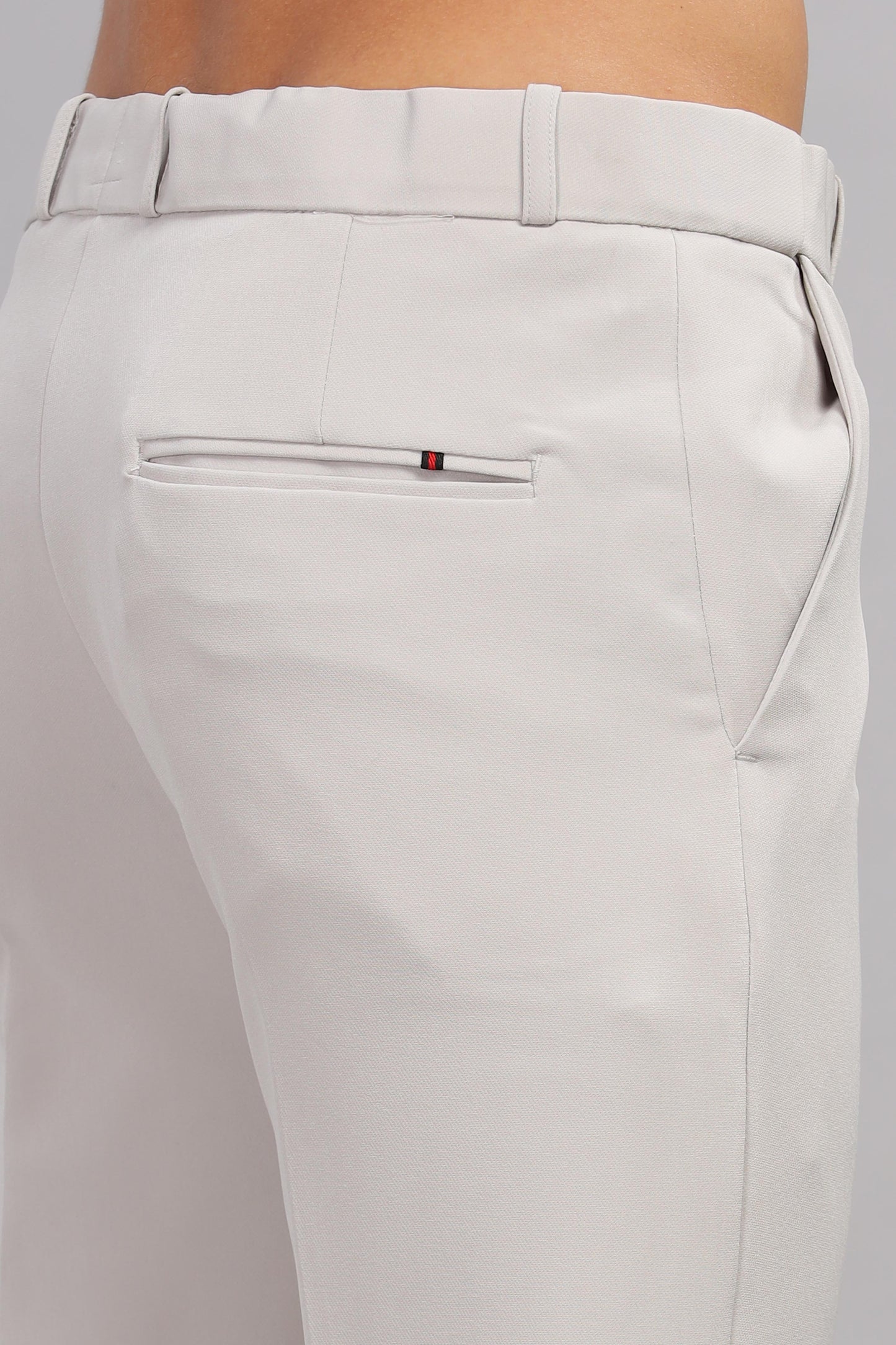 light beige  Flexi Waist Trouser