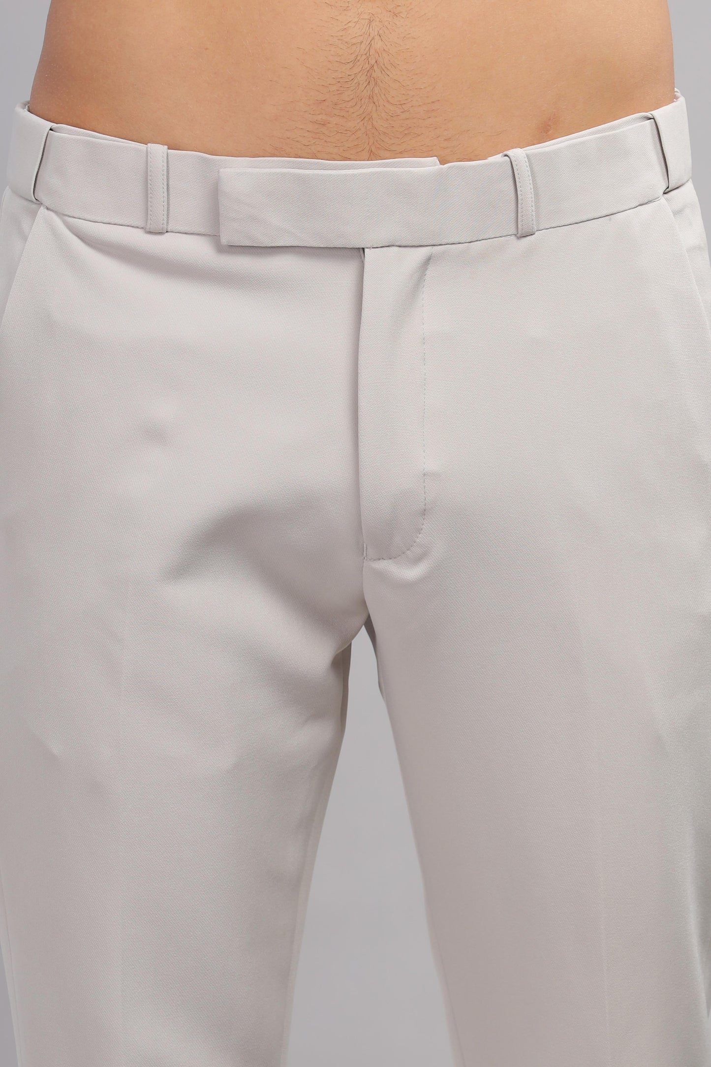 light beige  Flexi Waist Trouser