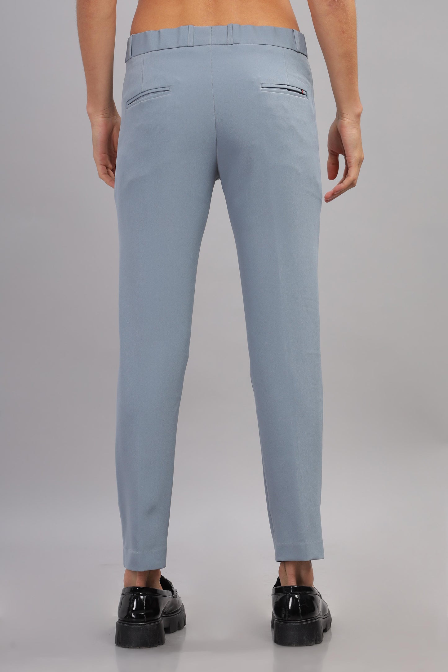 Cambray Blue Flexi Waist Trouser