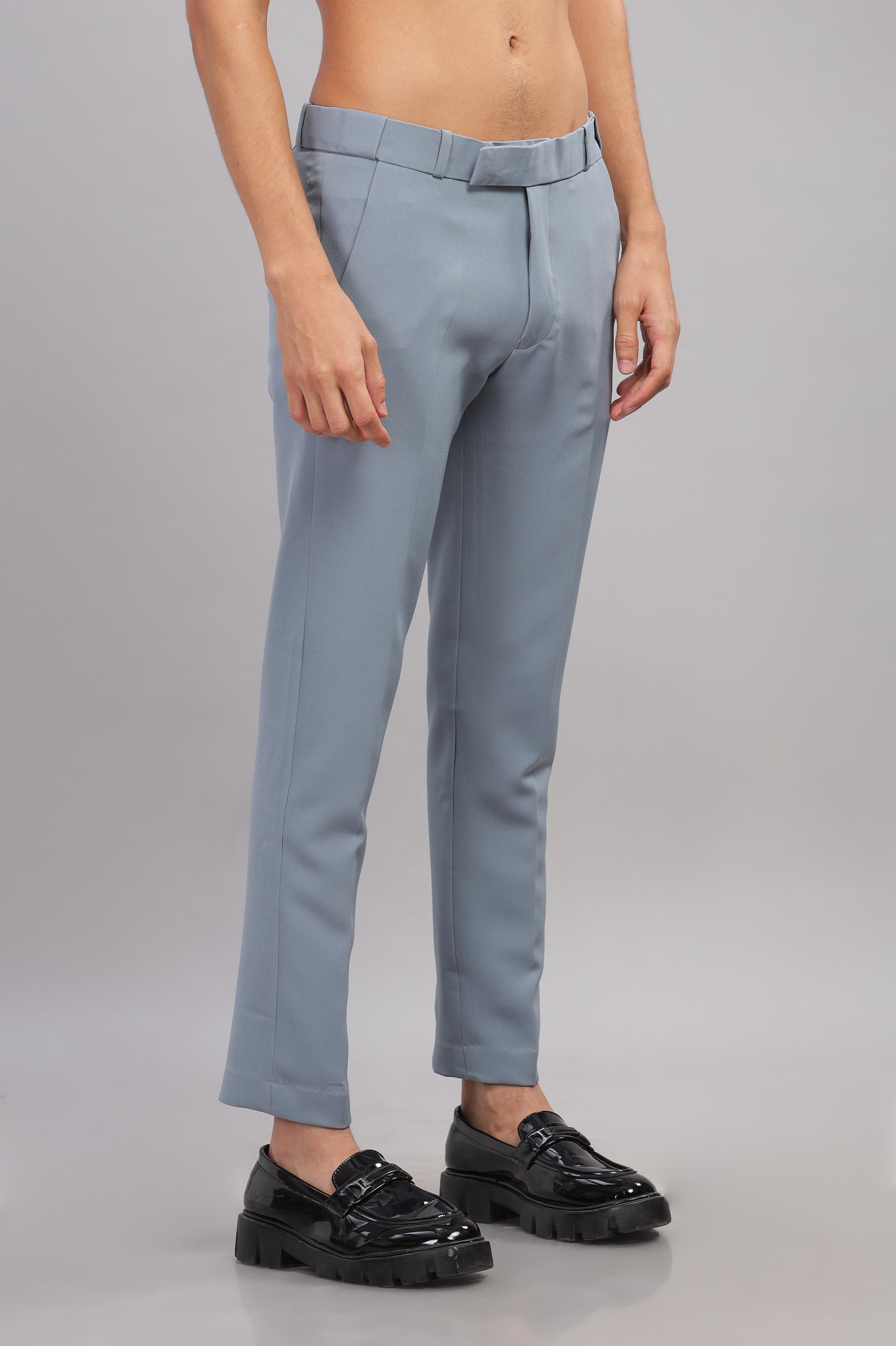 Cambray Blue Flexi Waist Trouser