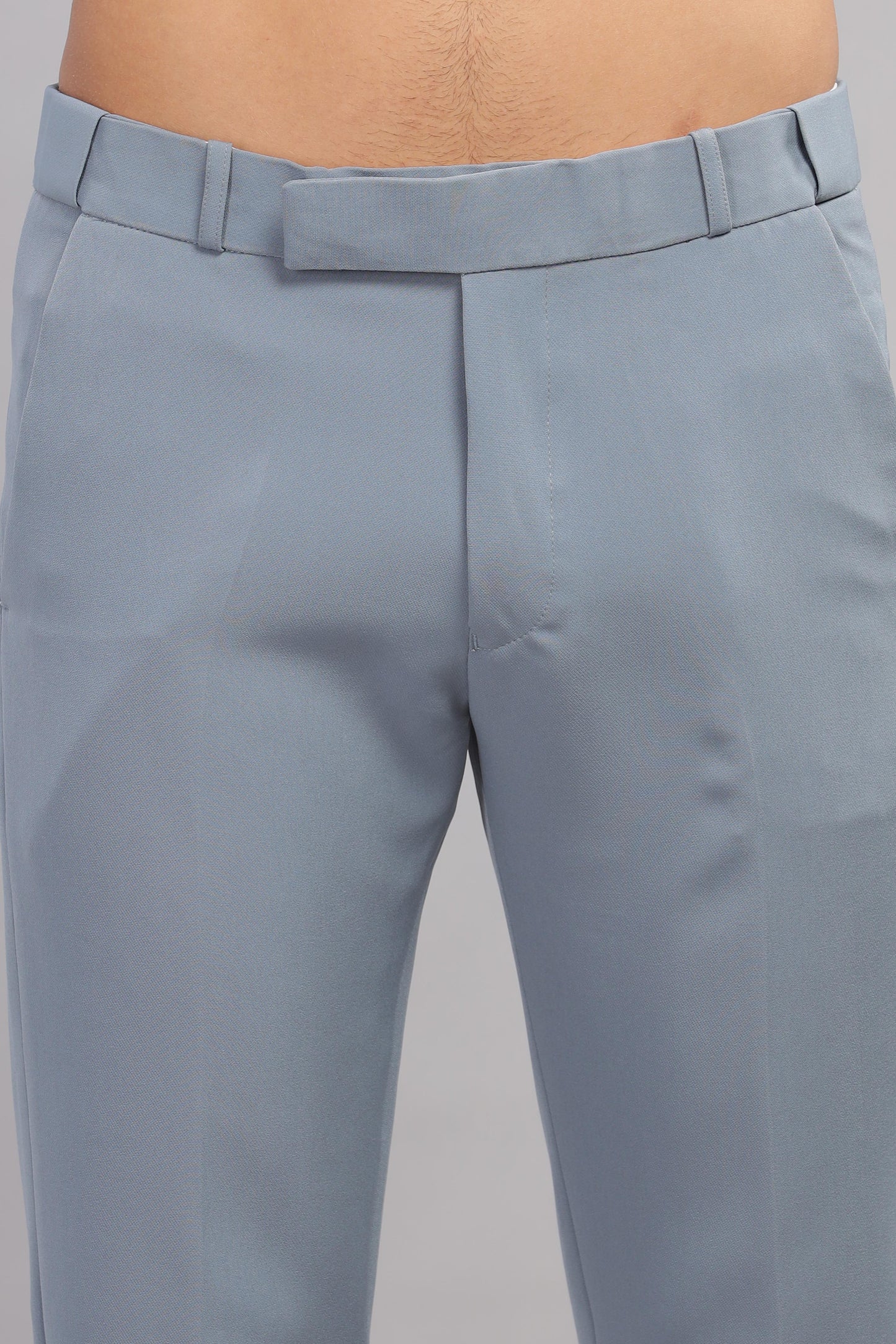 Cambray Blue Flexi Waist Trouser
