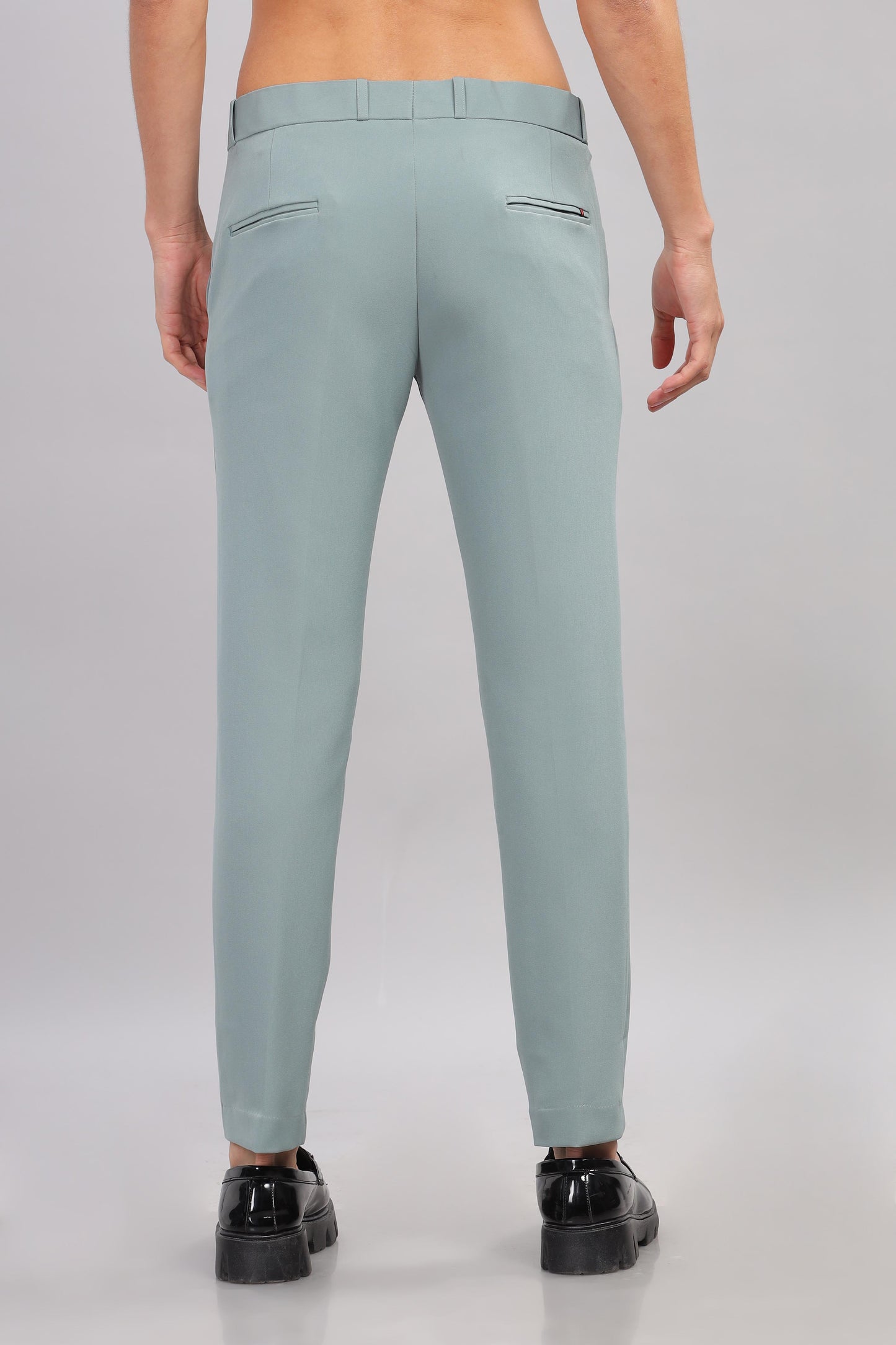 Smoke Flexi Waist Trouser