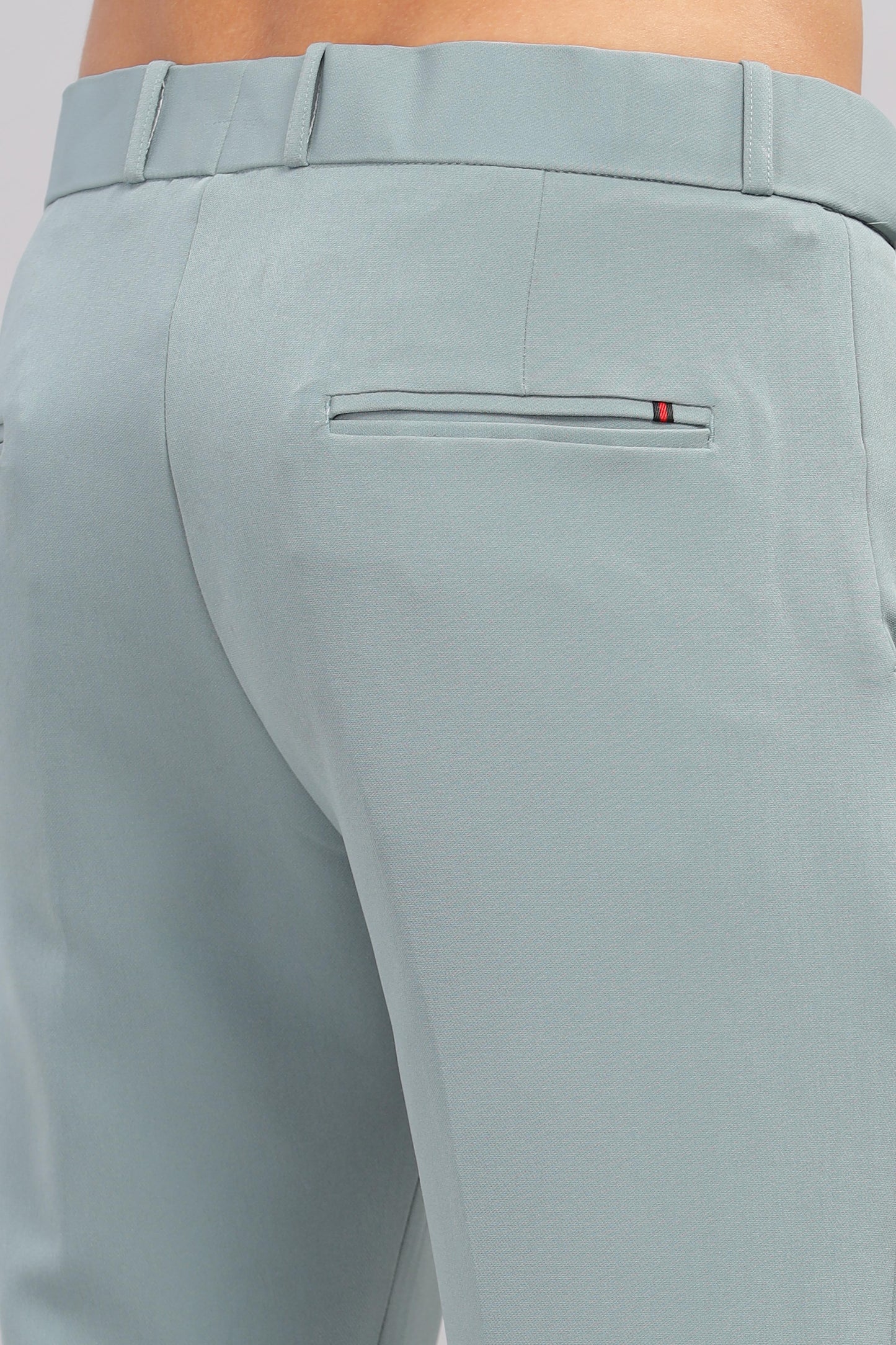 Smoke Flexi Waist Trouser