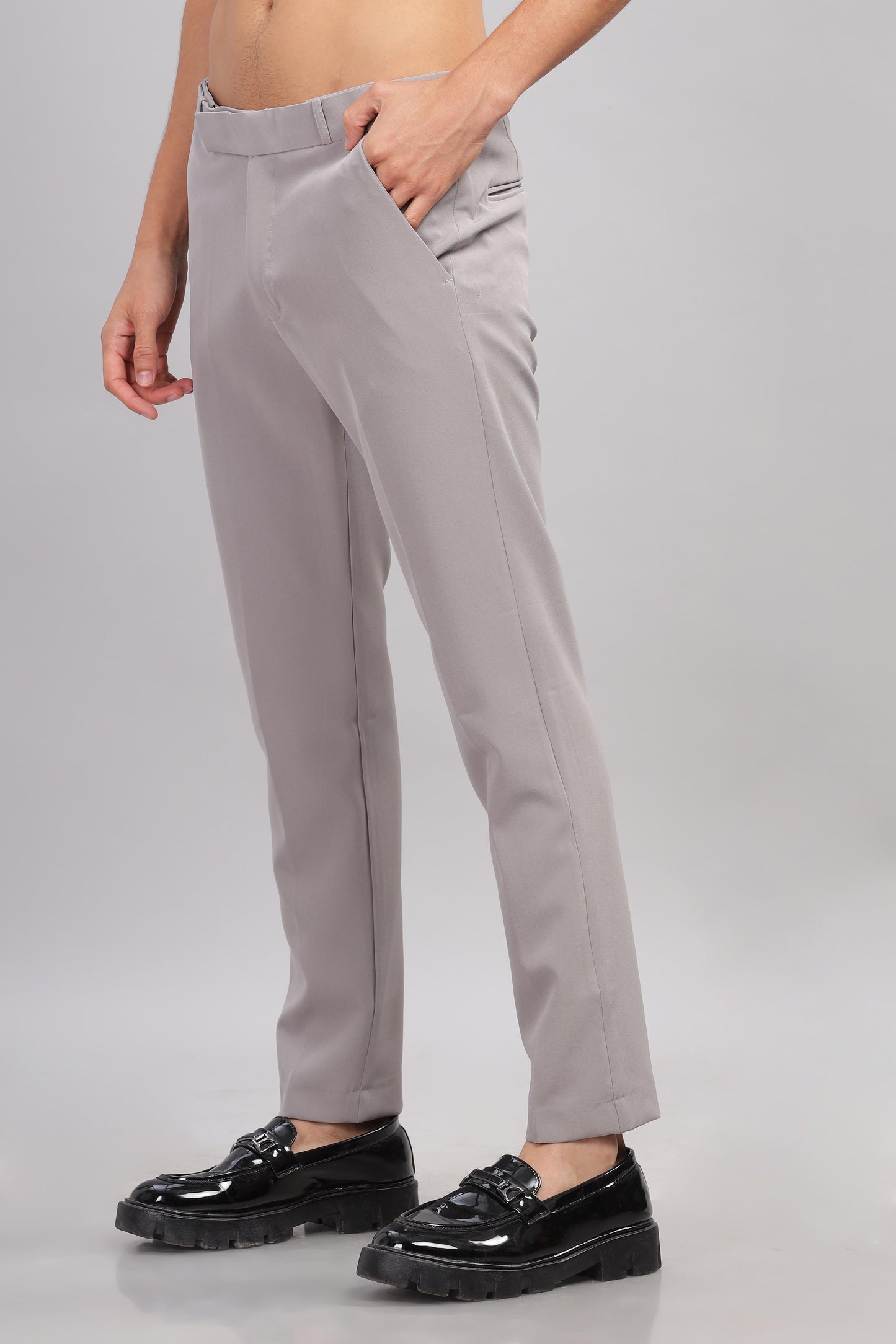 Pearl beige Flexi Waist Trouser