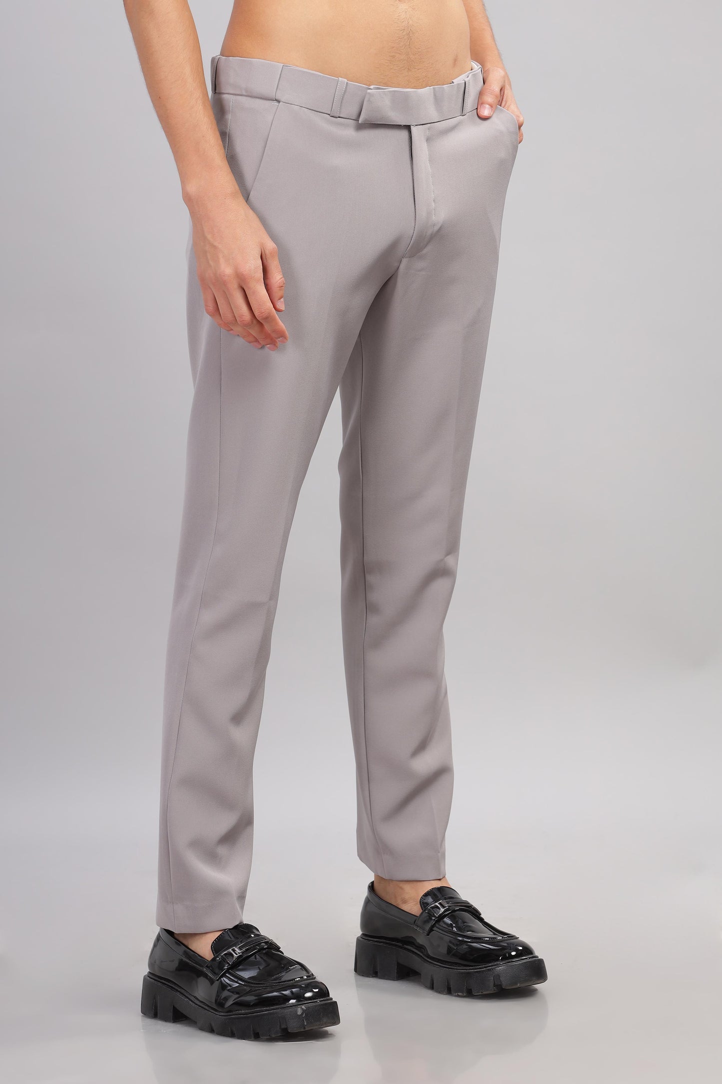 Pearl beige Flexi Waist Trouser