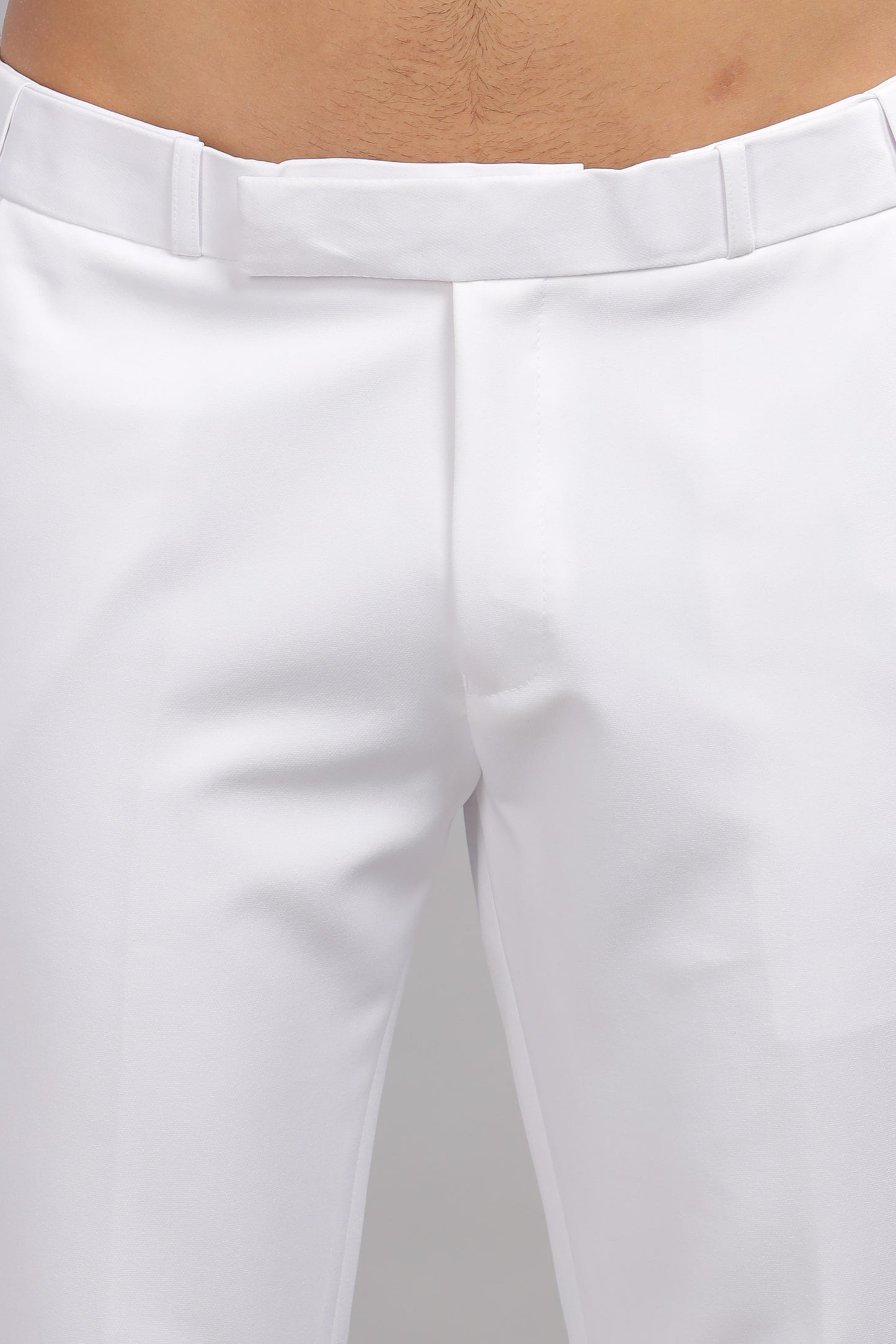 Extra White Flexi Waist Trouser