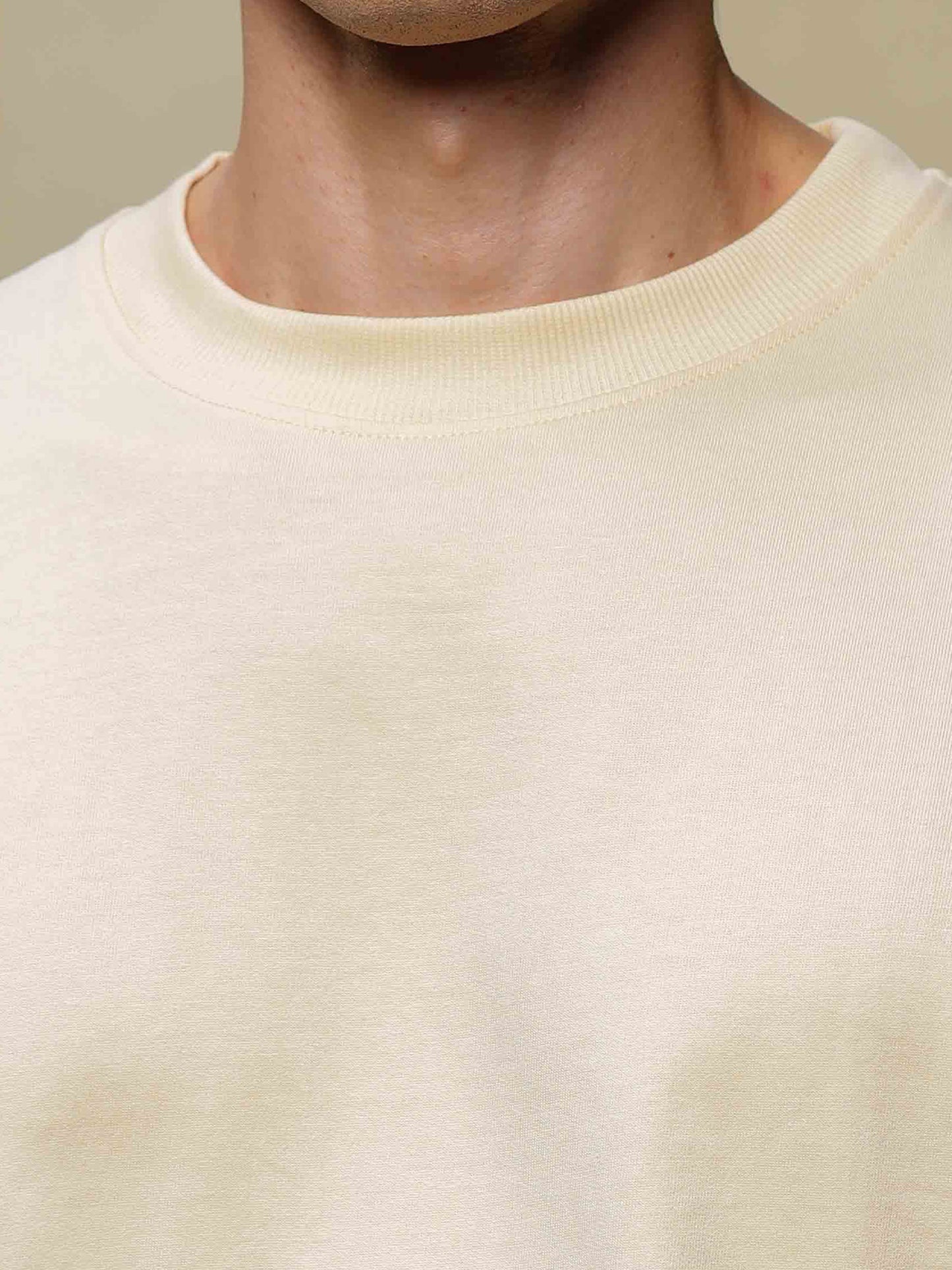 Sarwatine Lime Printed Oversized Tee