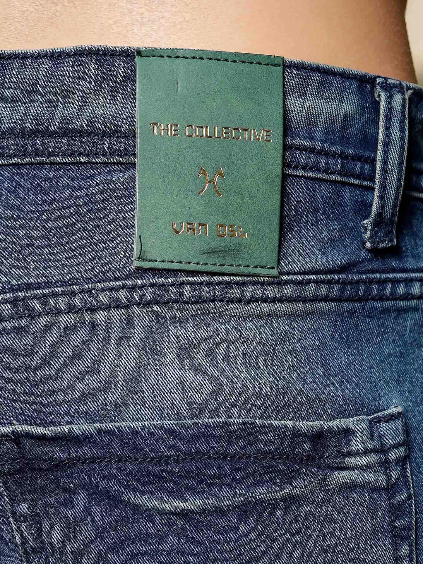 Mid Grey Denim Jeans